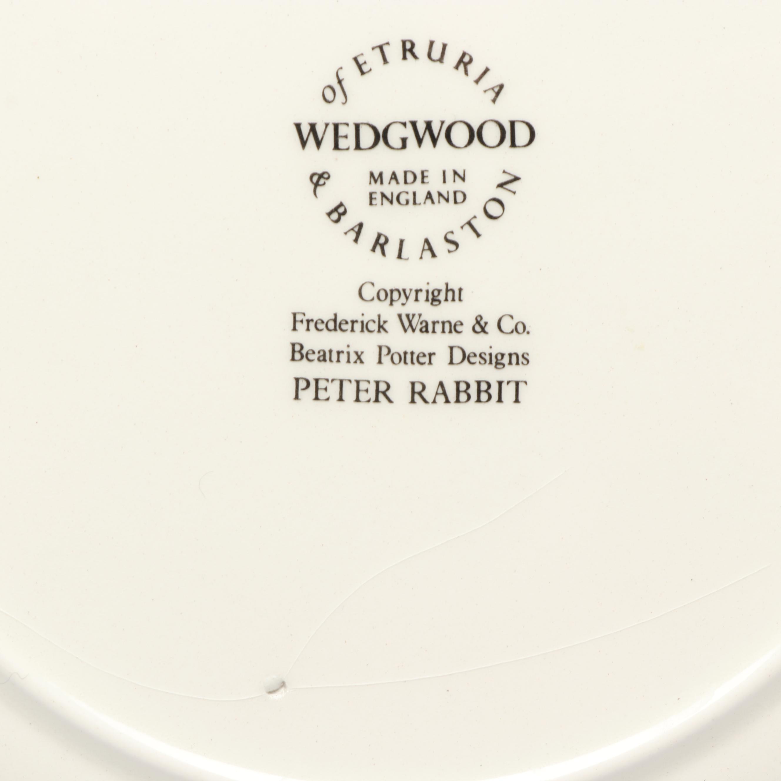 Wedgwood Peter Rabbit Porcelain Children's Tableware