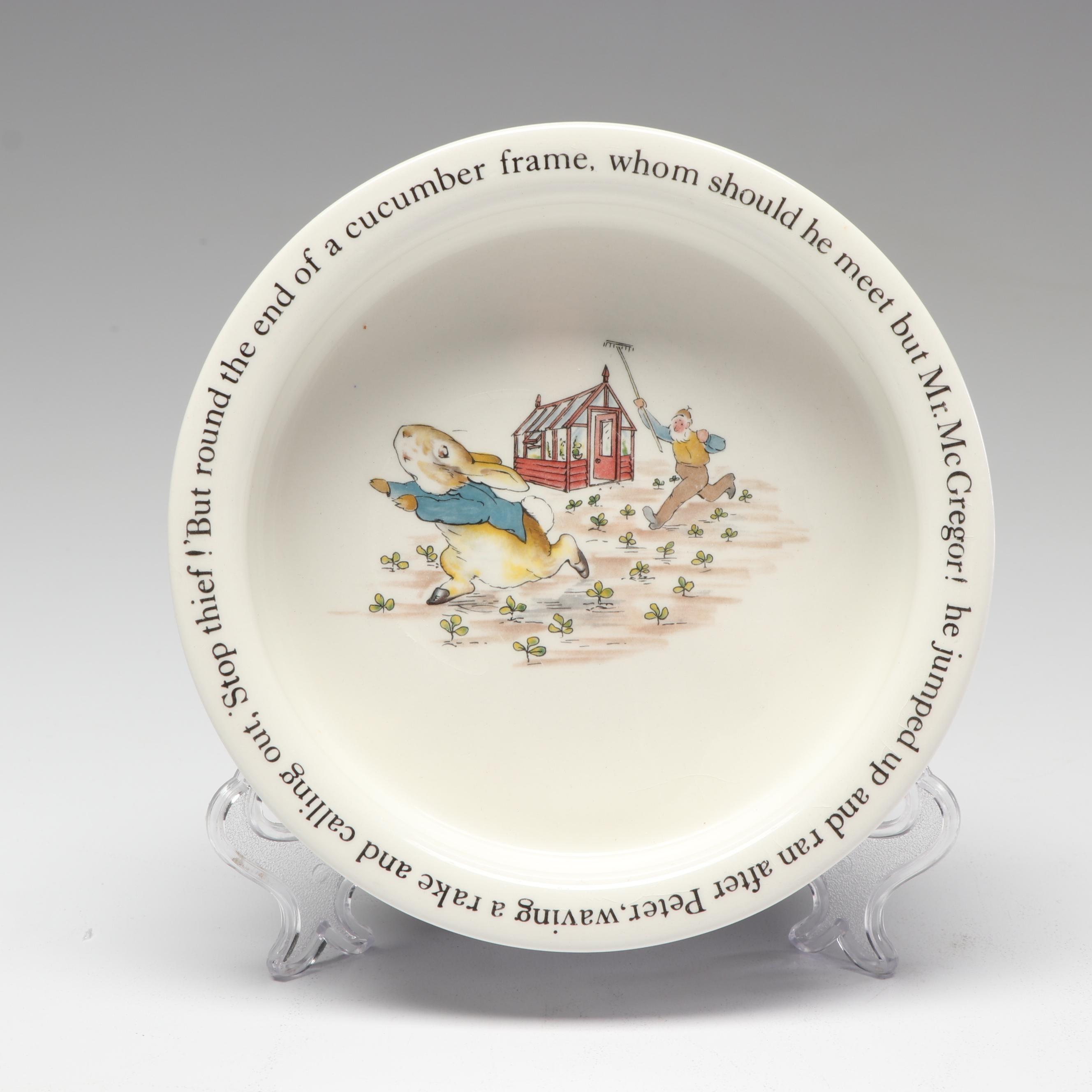 Wedgwood Peter Rabbit Porcelain Children's Tableware