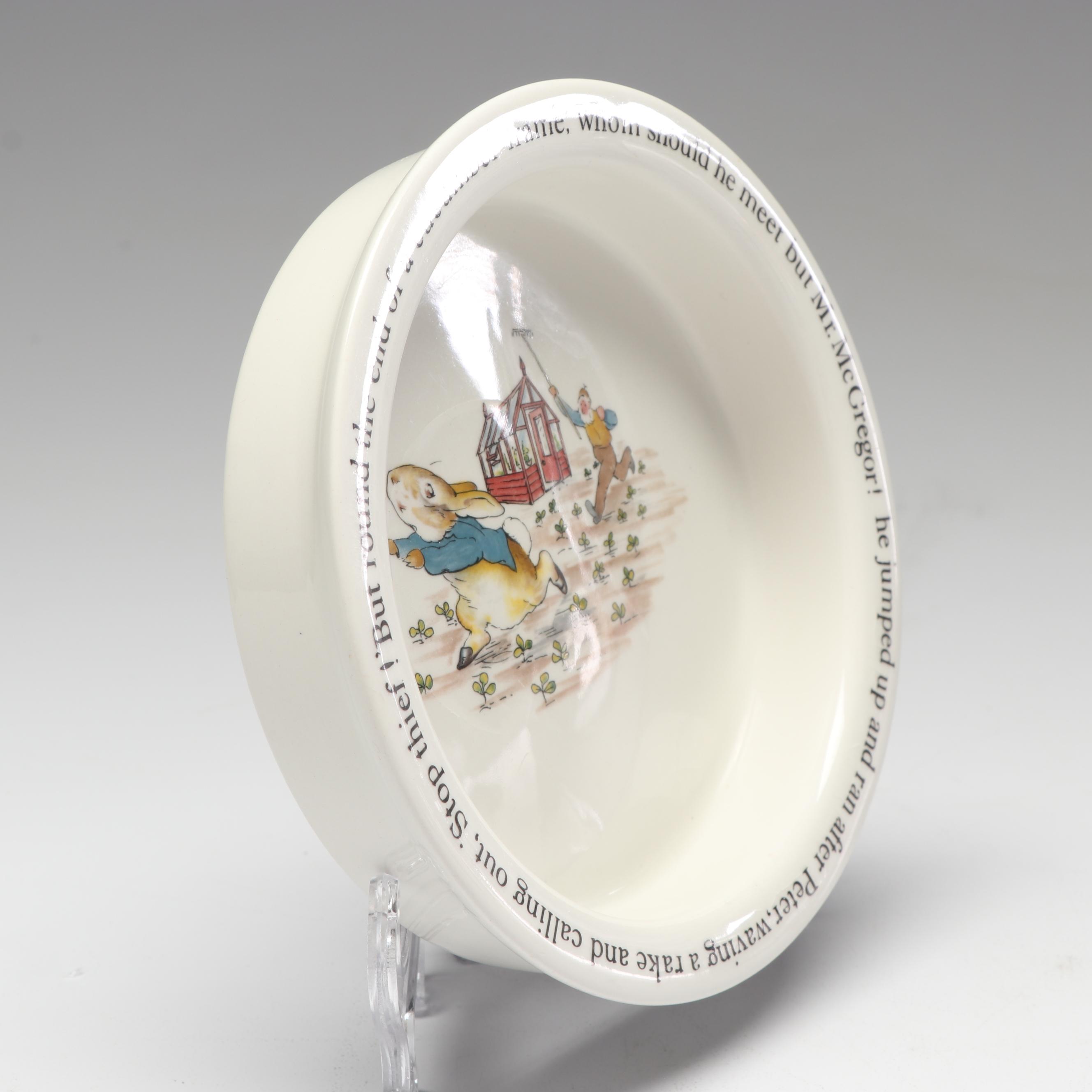 Wedgwood Peter Rabbit Porcelain Children's Tableware