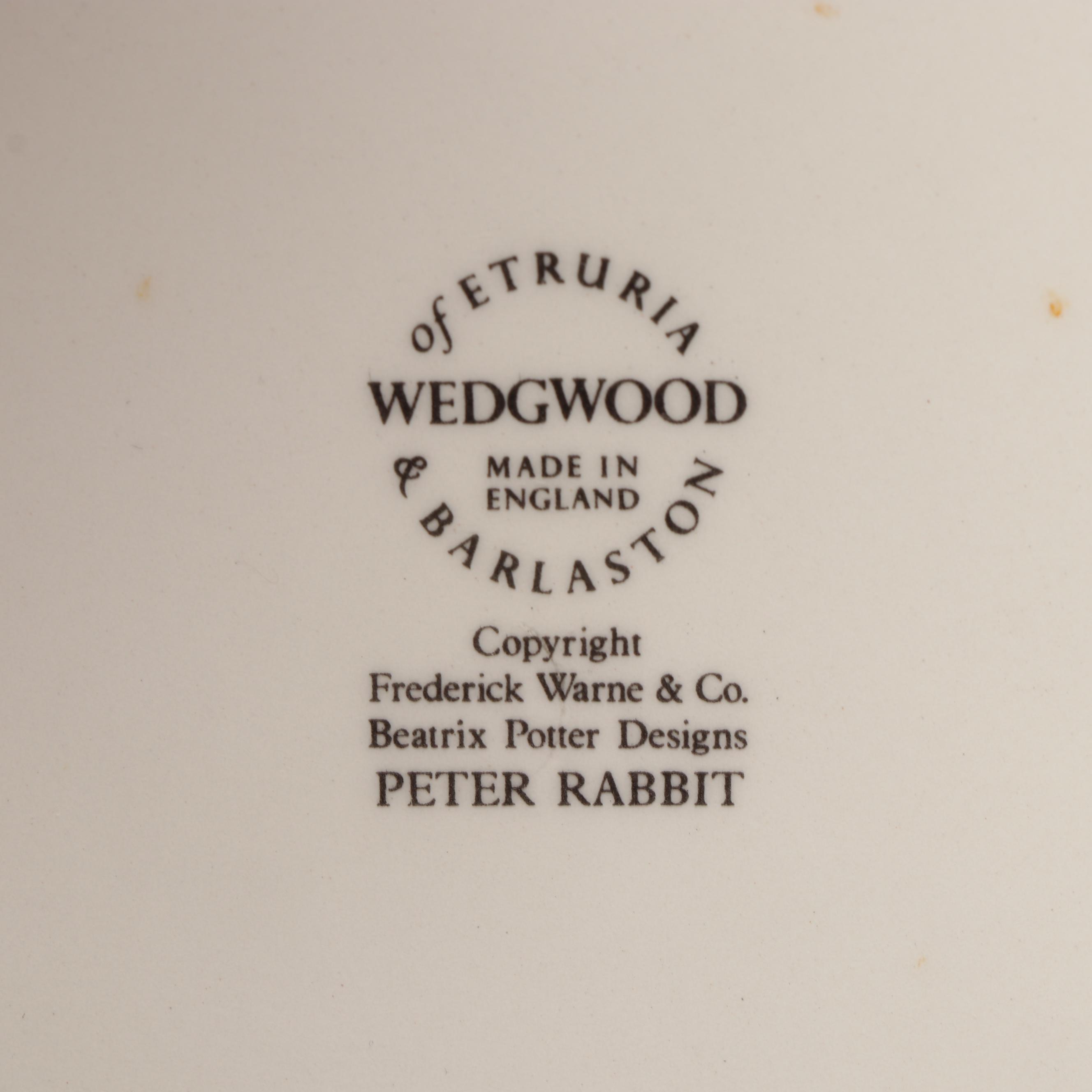 Wedgwood Peter Rabbit Porcelain Children's Tableware