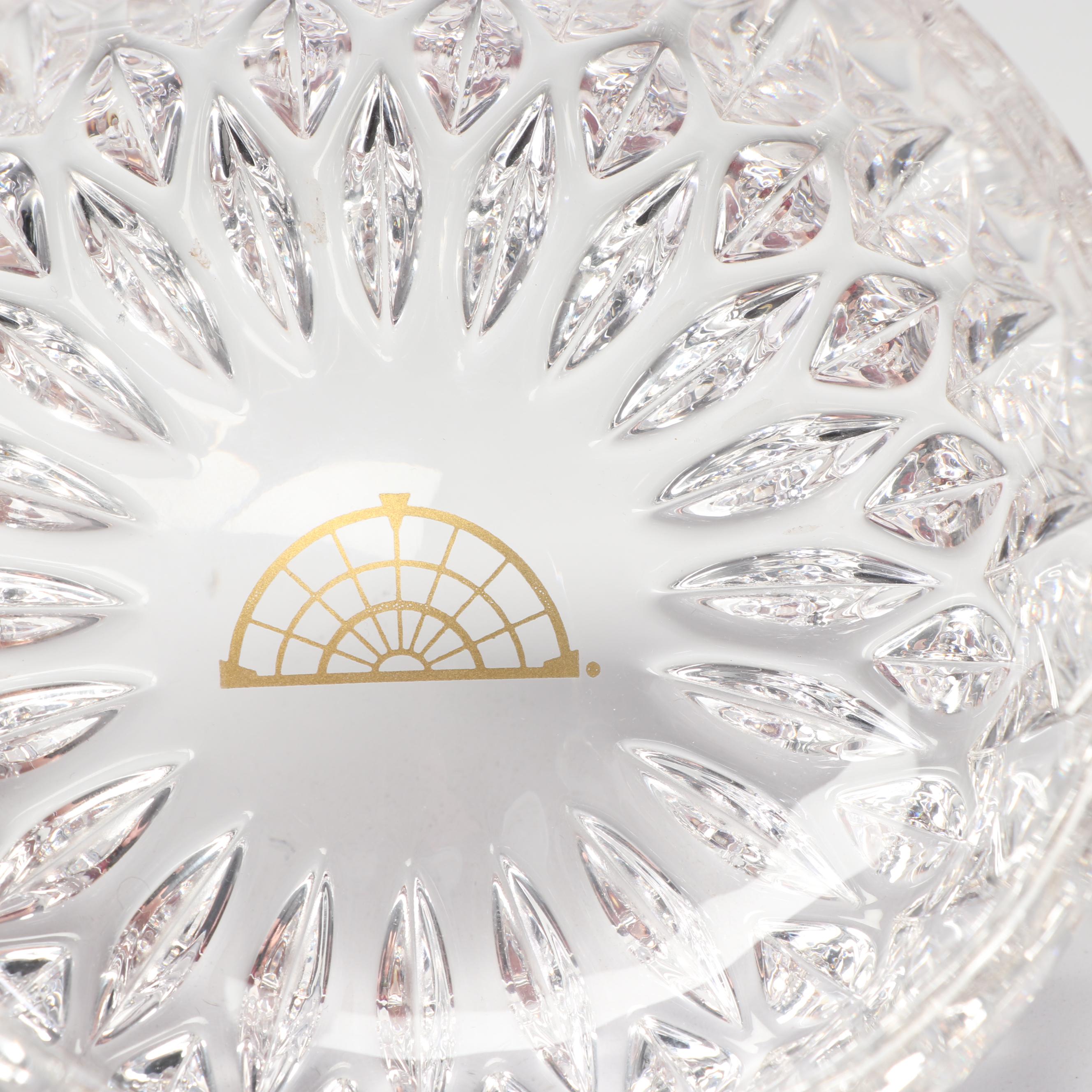 Waterford Cut Crystal Decor and Glass Fruit and Bowl