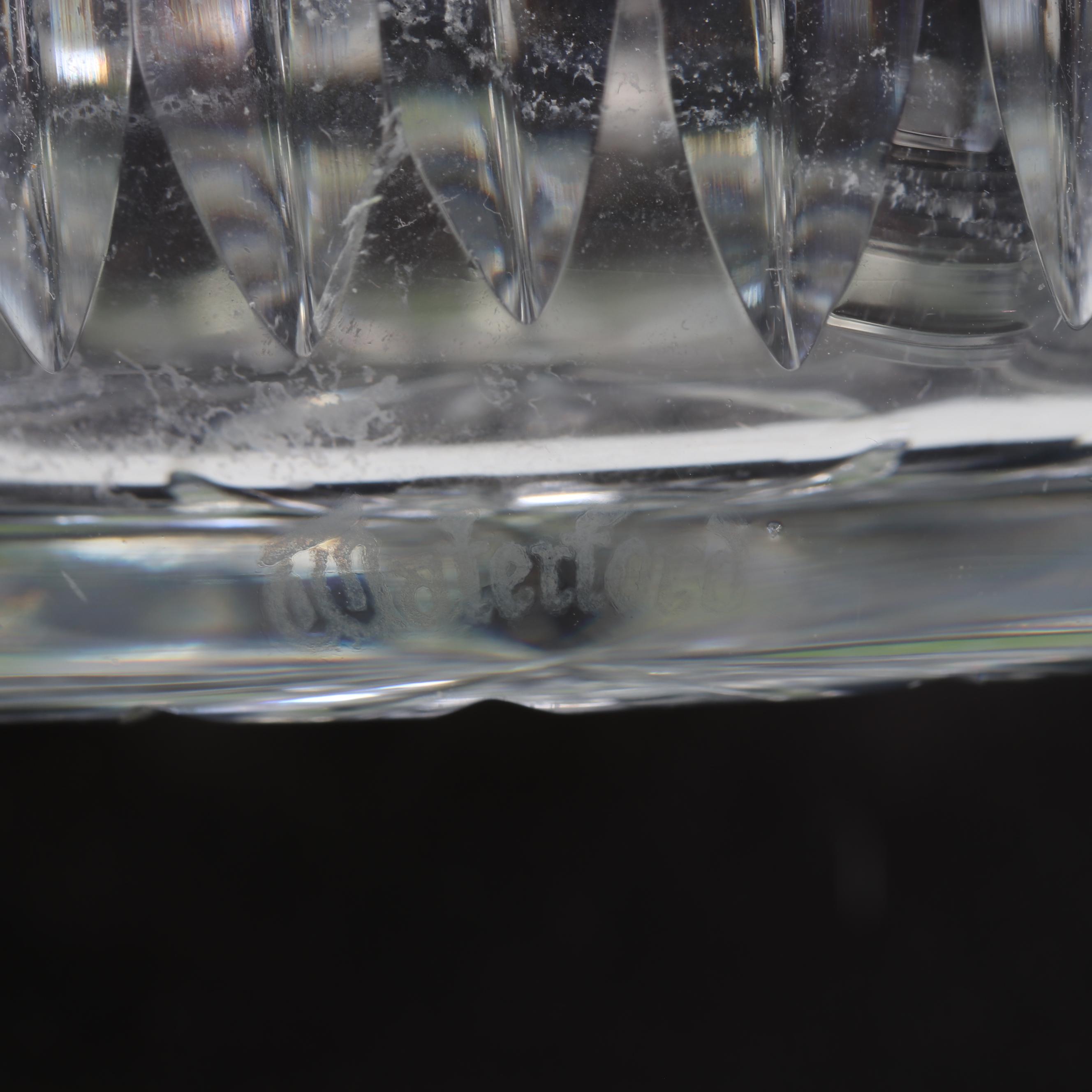 Waterford Cut Crystal Decor and Glass Fruit and Bowl
