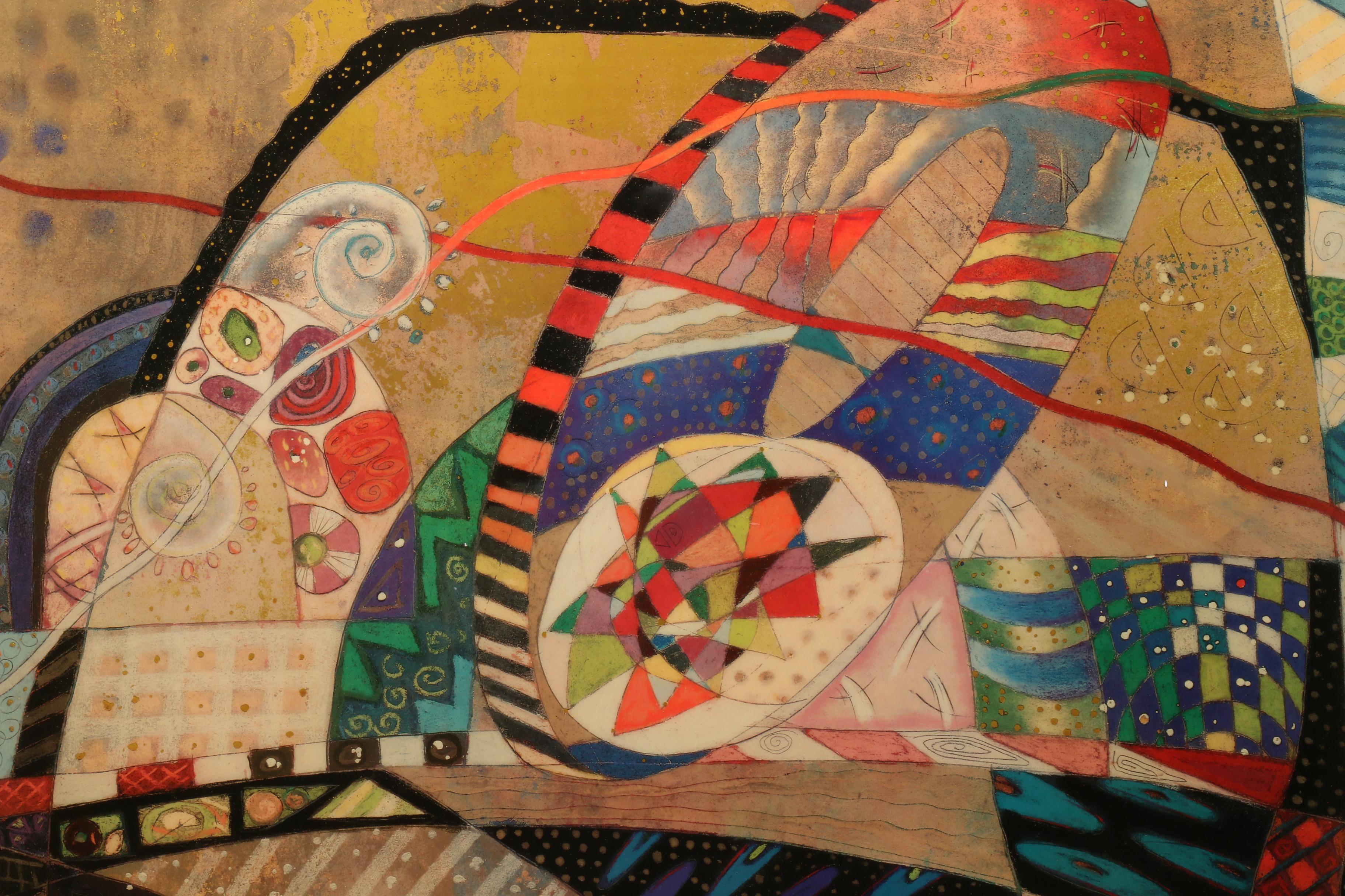 Offset Lithographs After Wassily Kandinsky and L. R. Koury