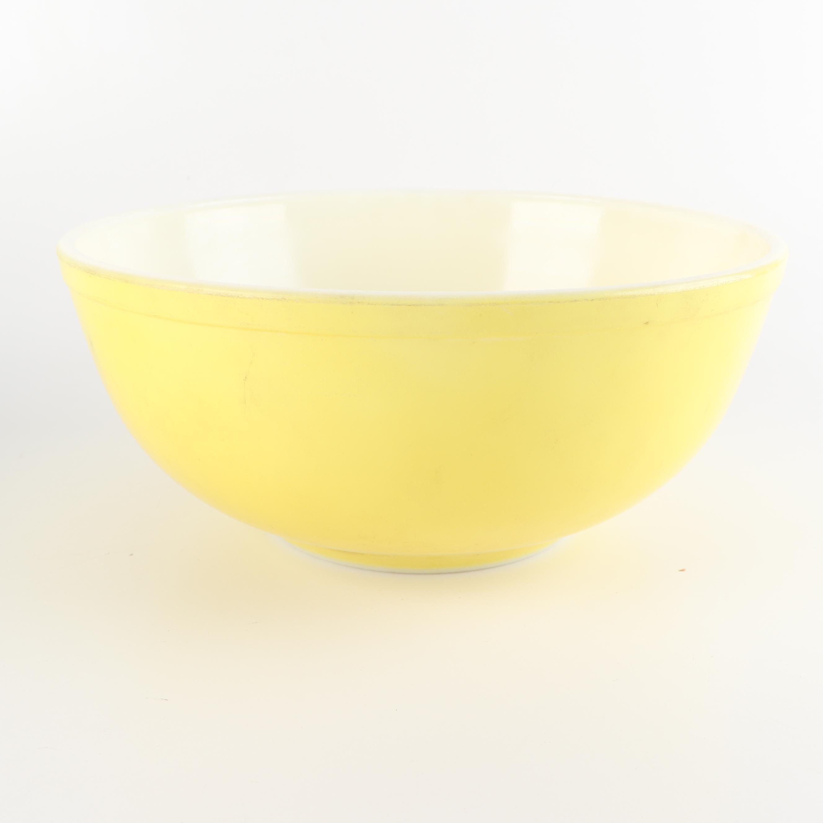 Pyrex 'Primary Colors' Mixing Bowls, Mid- 20th Century