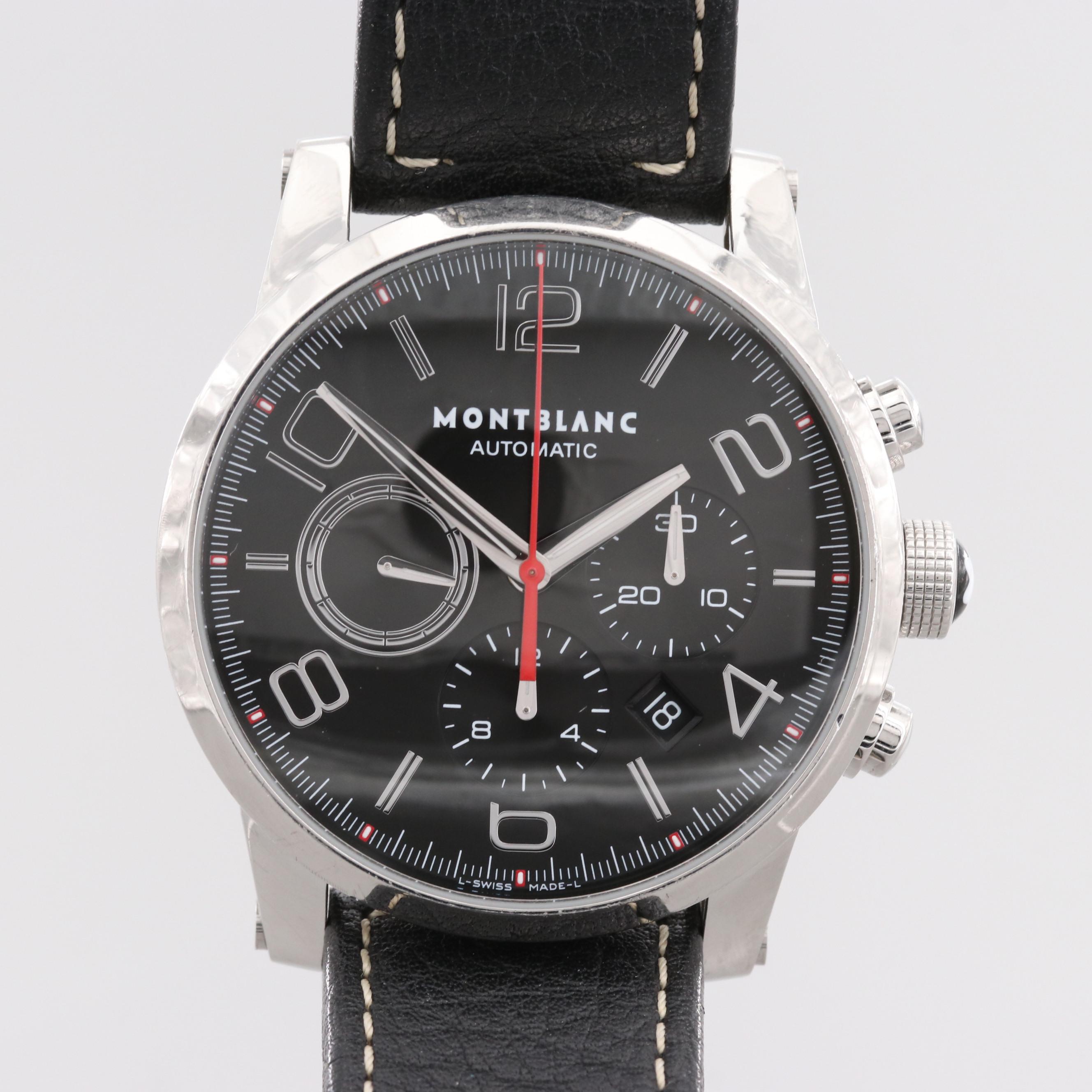Montblanc Timewalker Stainlesss Steel Chronograph Watch