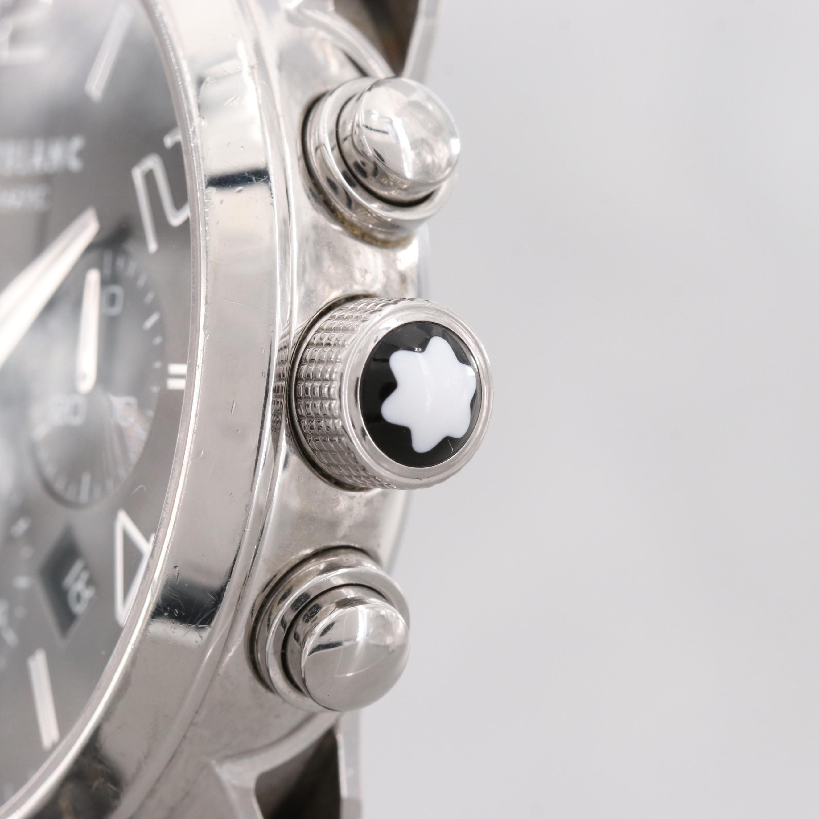 Montblanc Timewalker Stainlesss Steel Chronograph Watch