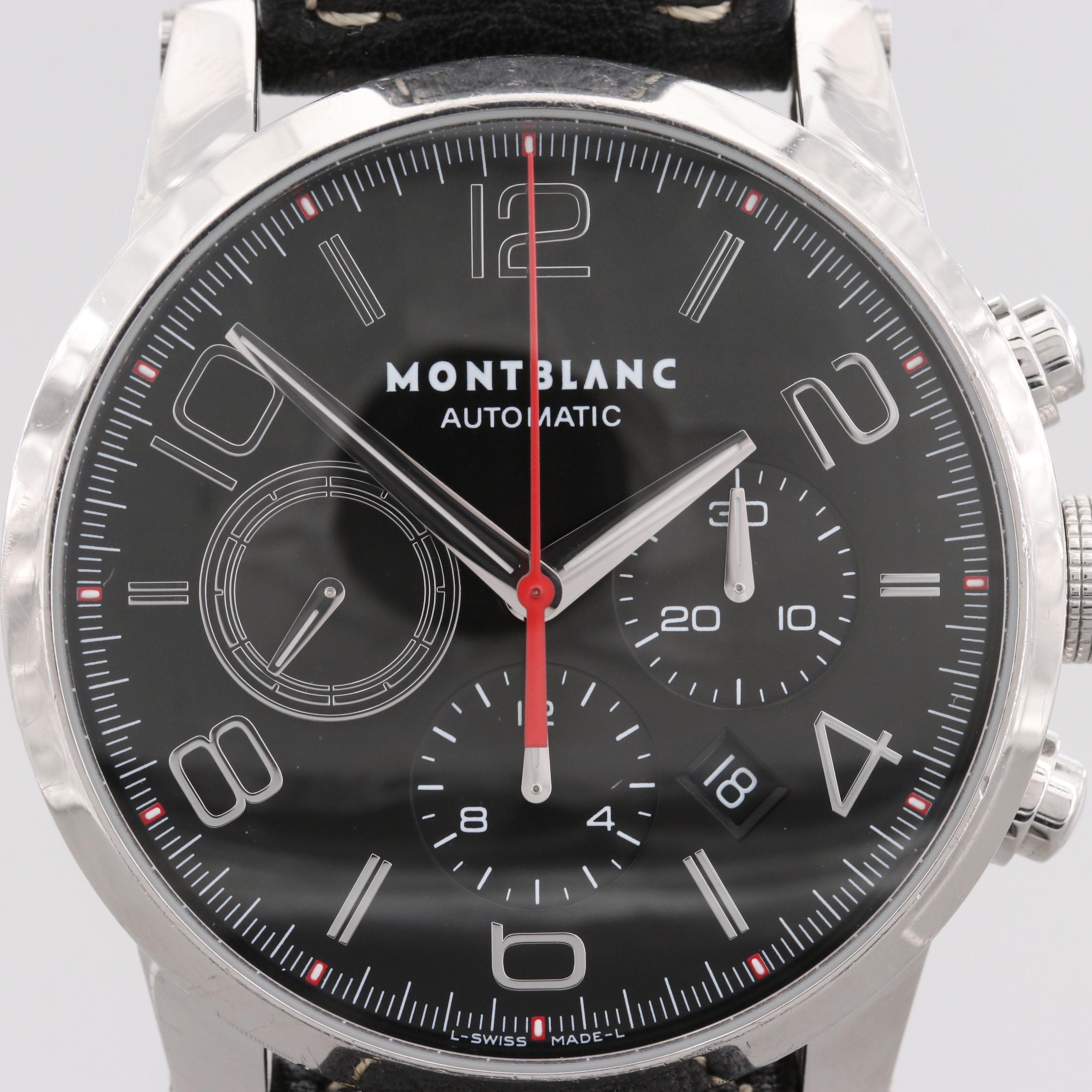 Montblanc Timewalker Stainlesss Steel Chronograph Watch