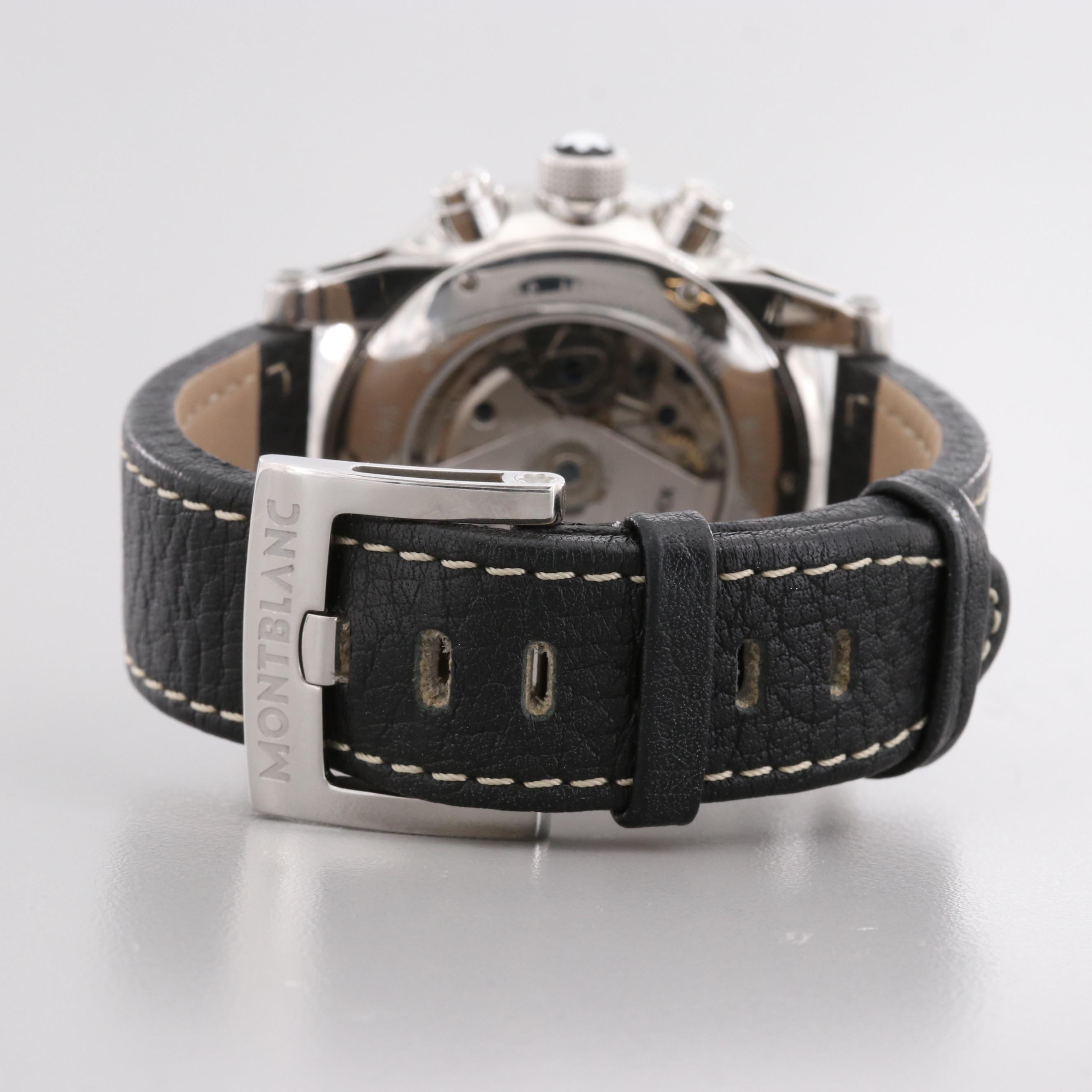 Montblanc Timewalker Stainlesss Steel Chronograph Watch