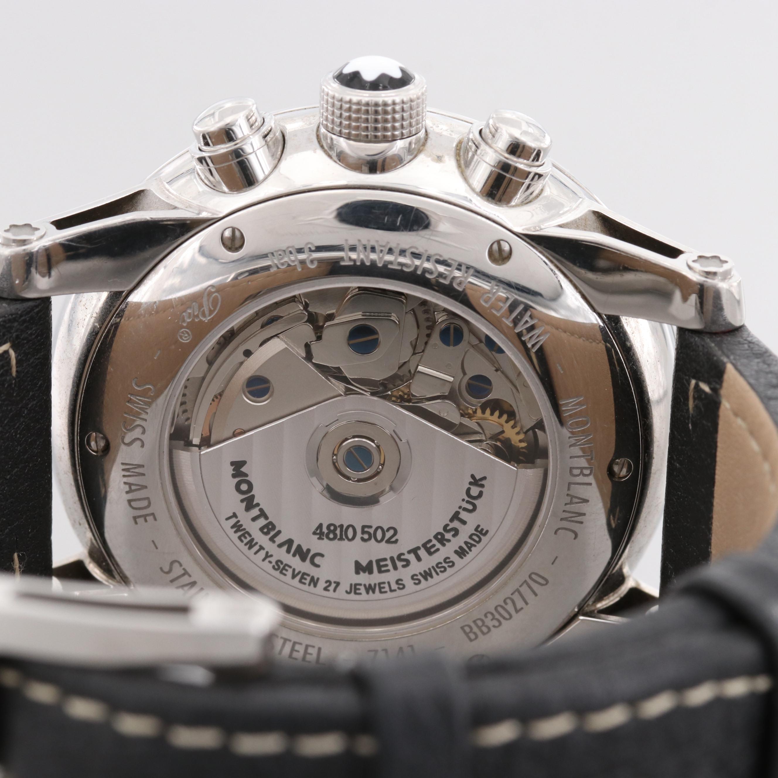 Montblanc Timewalker Stainlesss Steel Chronograph Watch