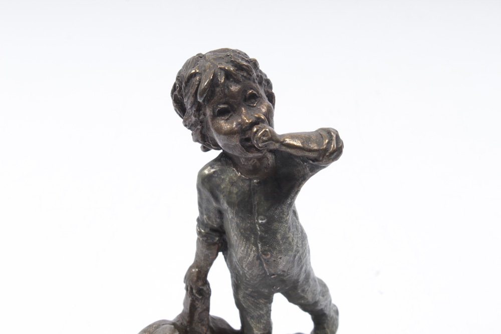 Mark Hopkins Bronze Sculpture "Bedtime"