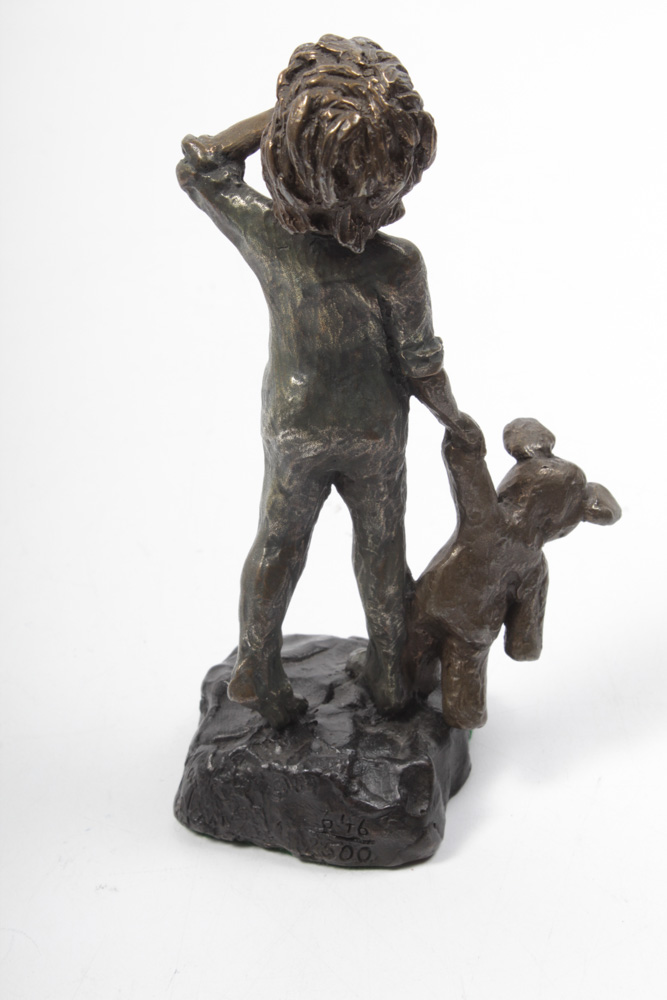 Mark Hopkins Bronze Sculpture "Bedtime"