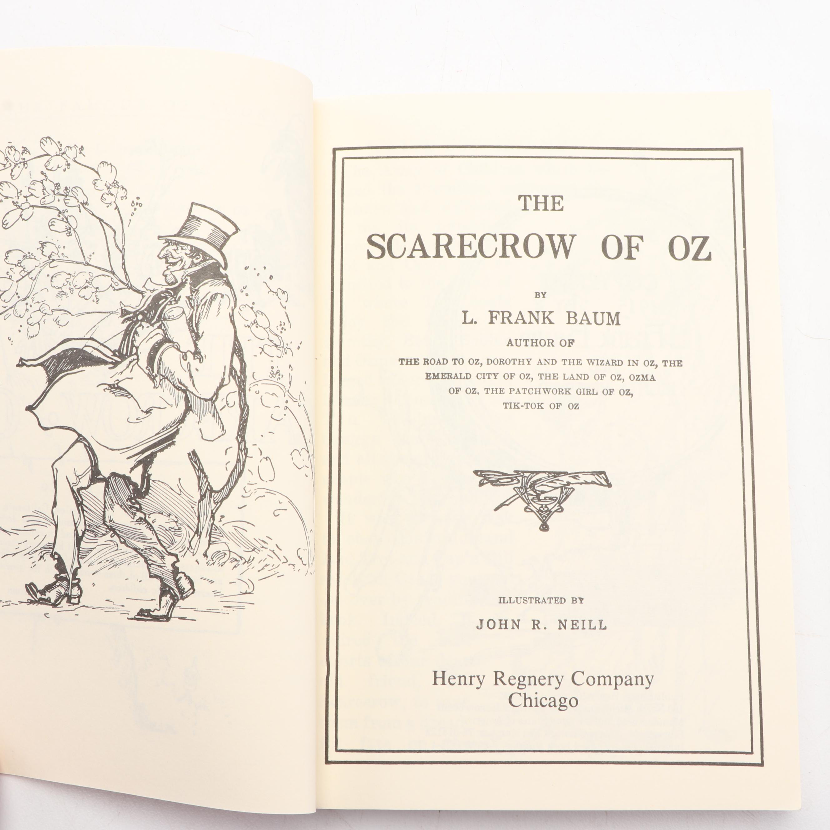 "The Scarecrow of Oz" Paperback Reissue, Circa 1970