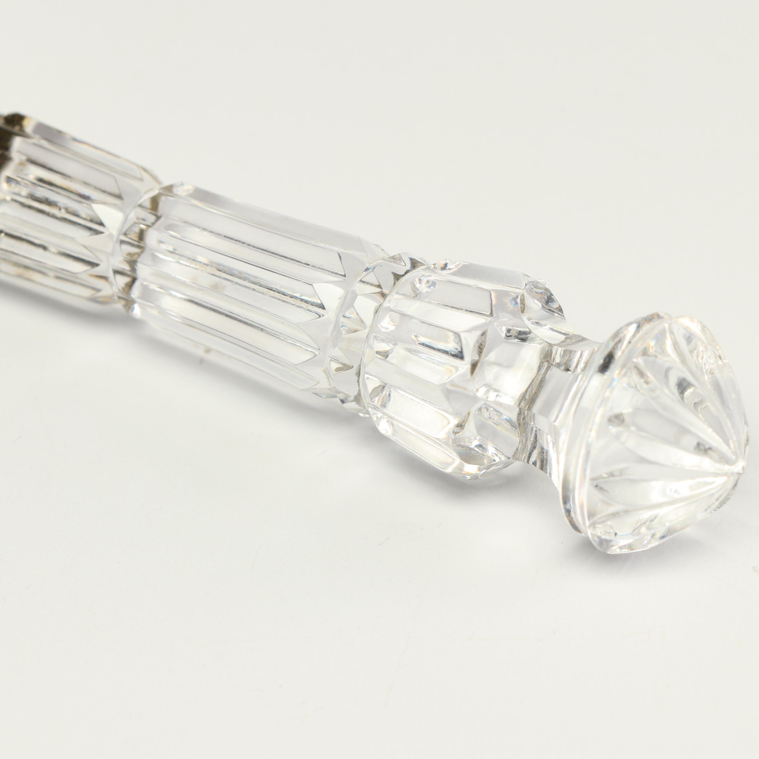 Waterford "Great Barrington" Crystal Magnifying Glass, Late 20th Century