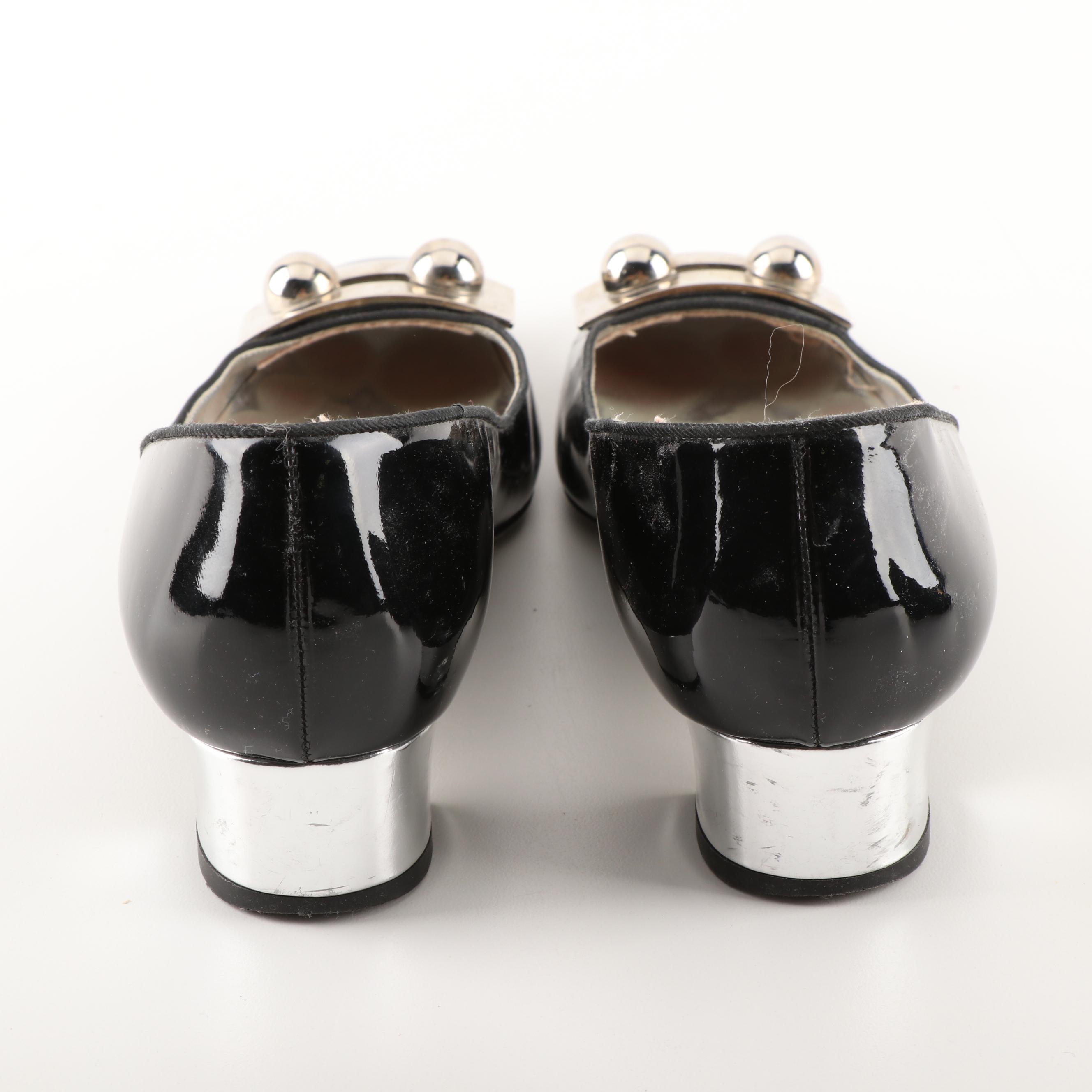 Women's Low-Heeled Pumps and Slingbacks Featuring Delman and Salvatore Ferragamo