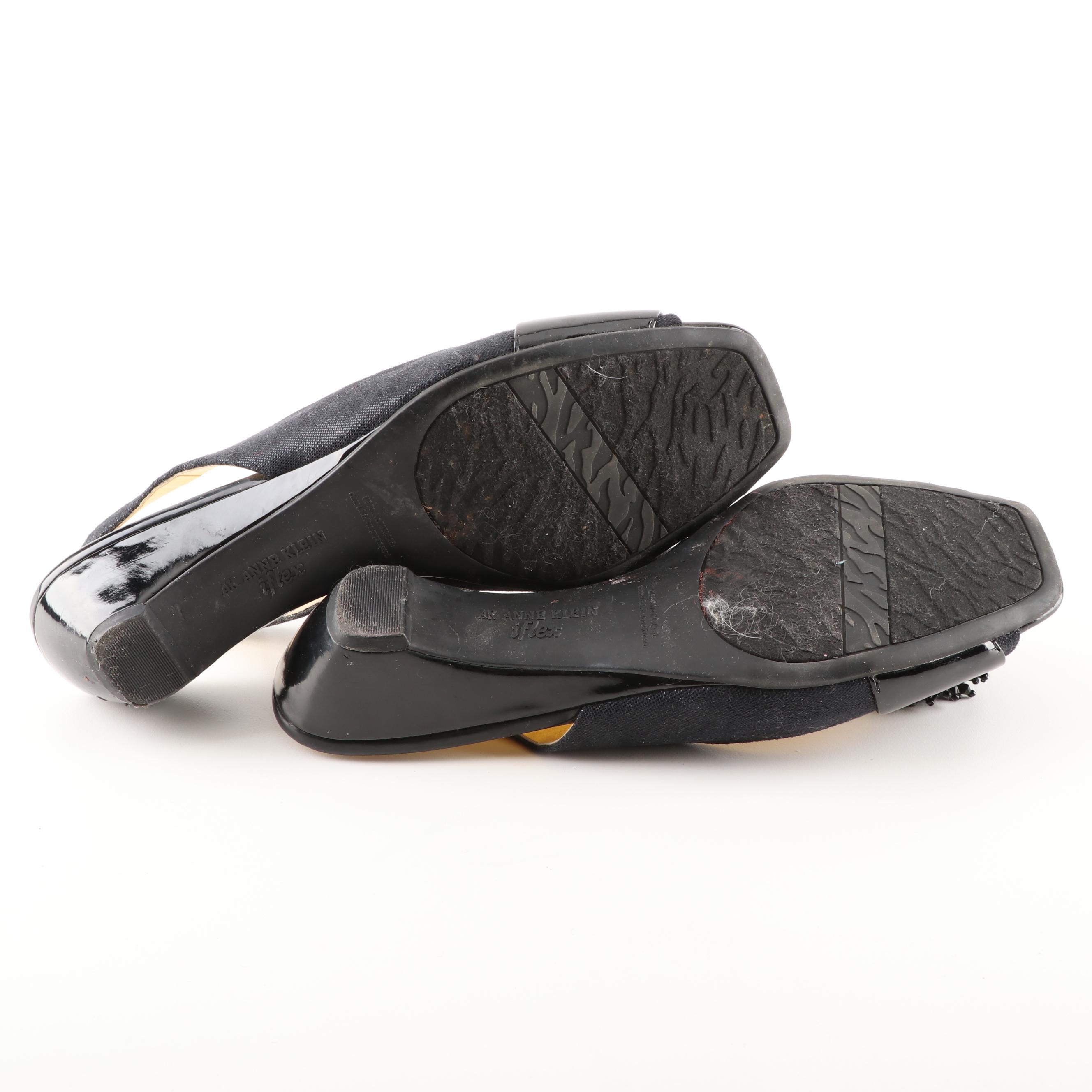 Women's Low-Heeled Pumps and Slingbacks Featuring Delman and Salvatore Ferragamo