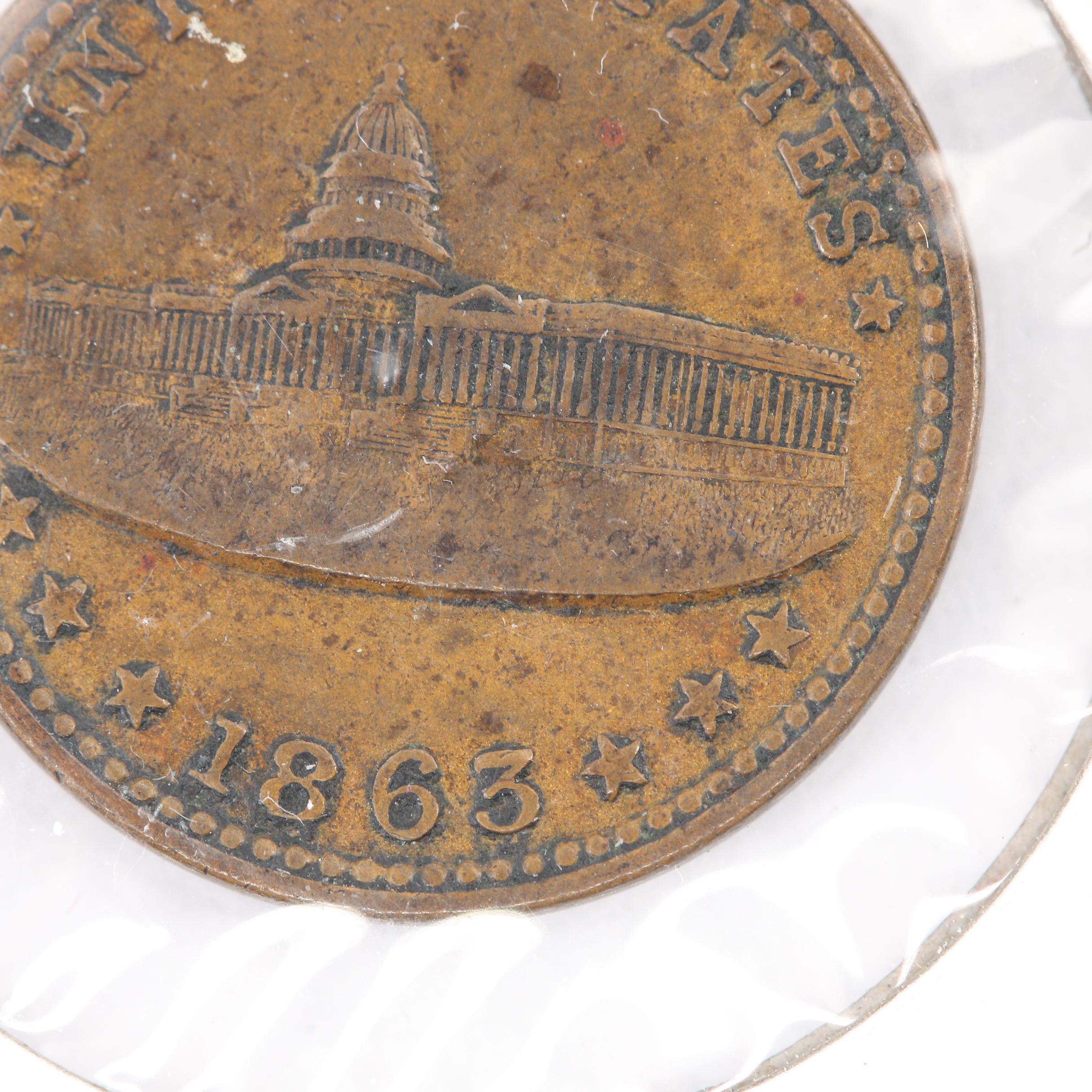 1863 Civil War Token