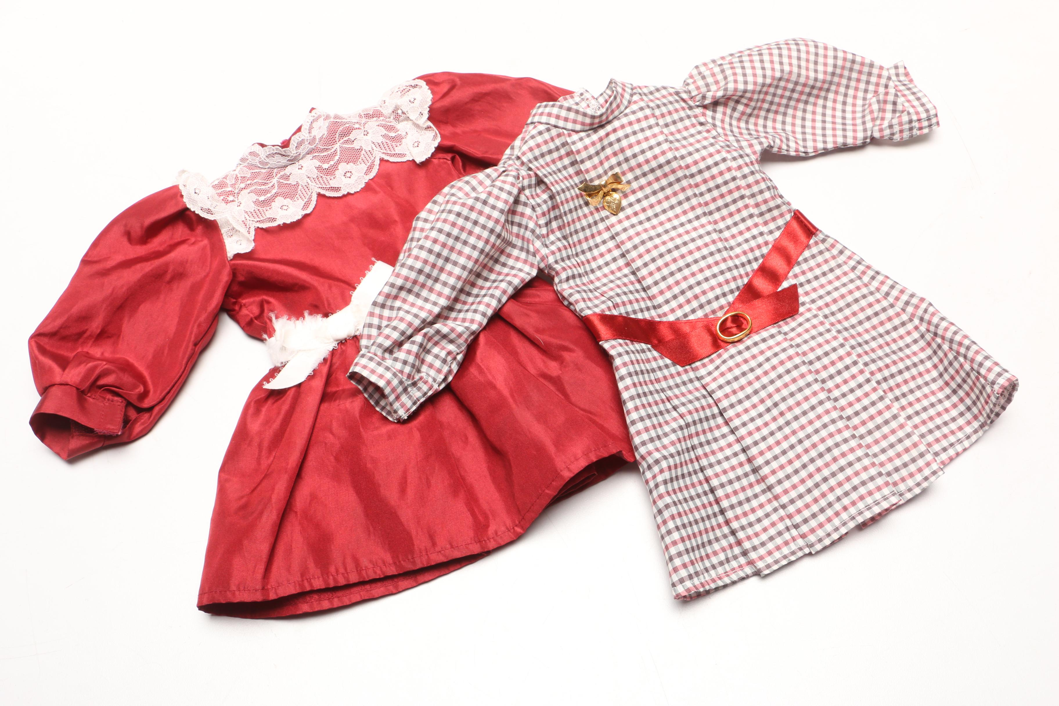 American Girl "Samantha" and "Nellie" Dolls with Accessories