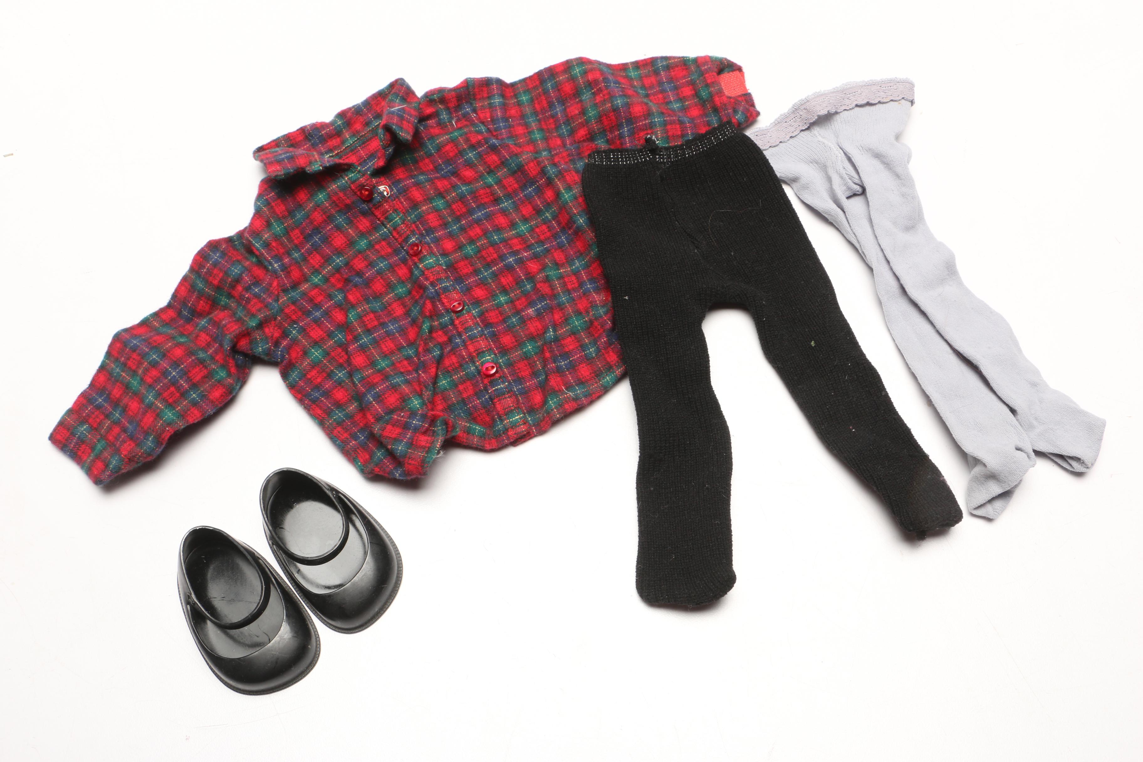 American Girl "Samantha" and "Nellie" Dolls with Accessories