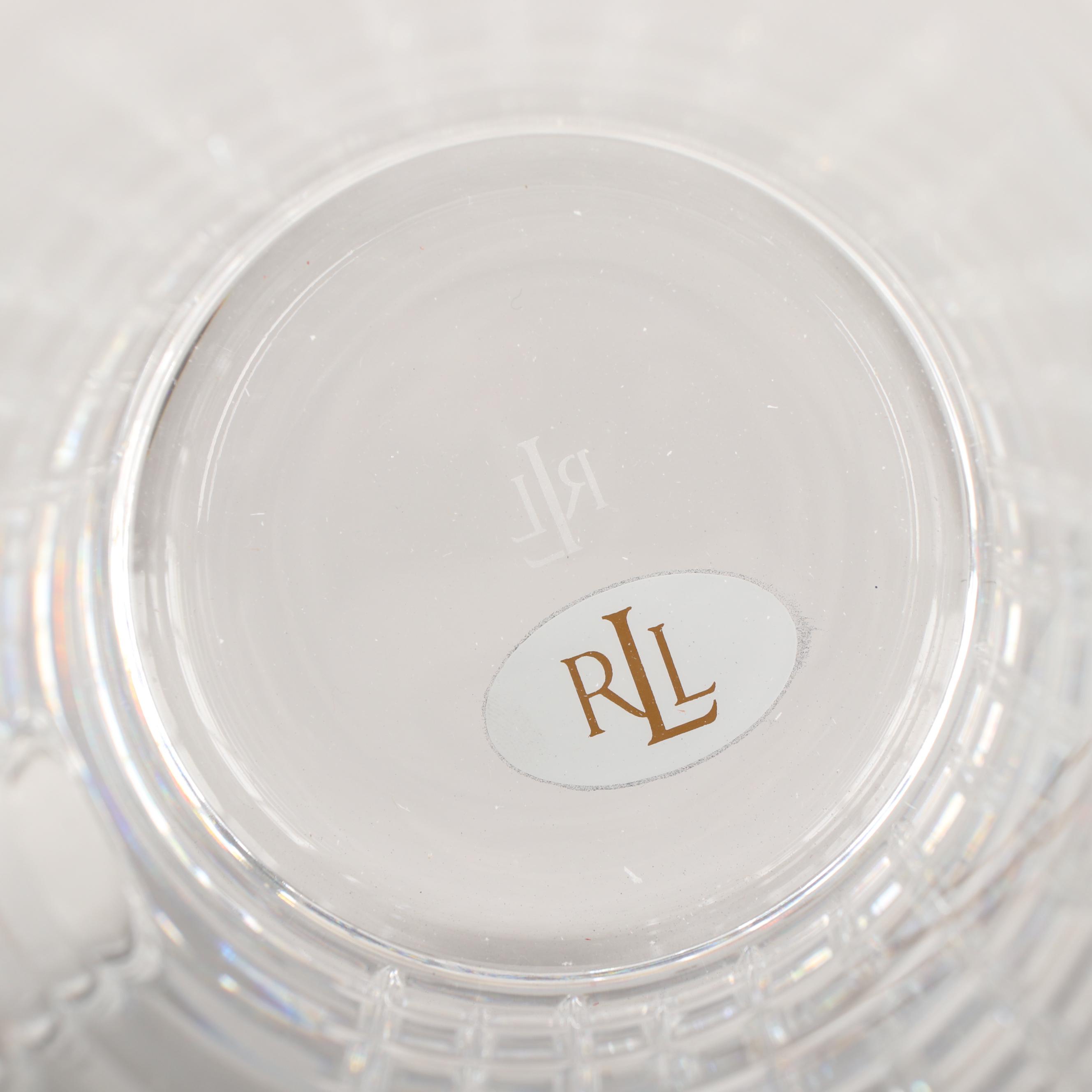 Lauren Ralph Lauren Crystal "Cocktail Party" 48 Oz. Pitcher