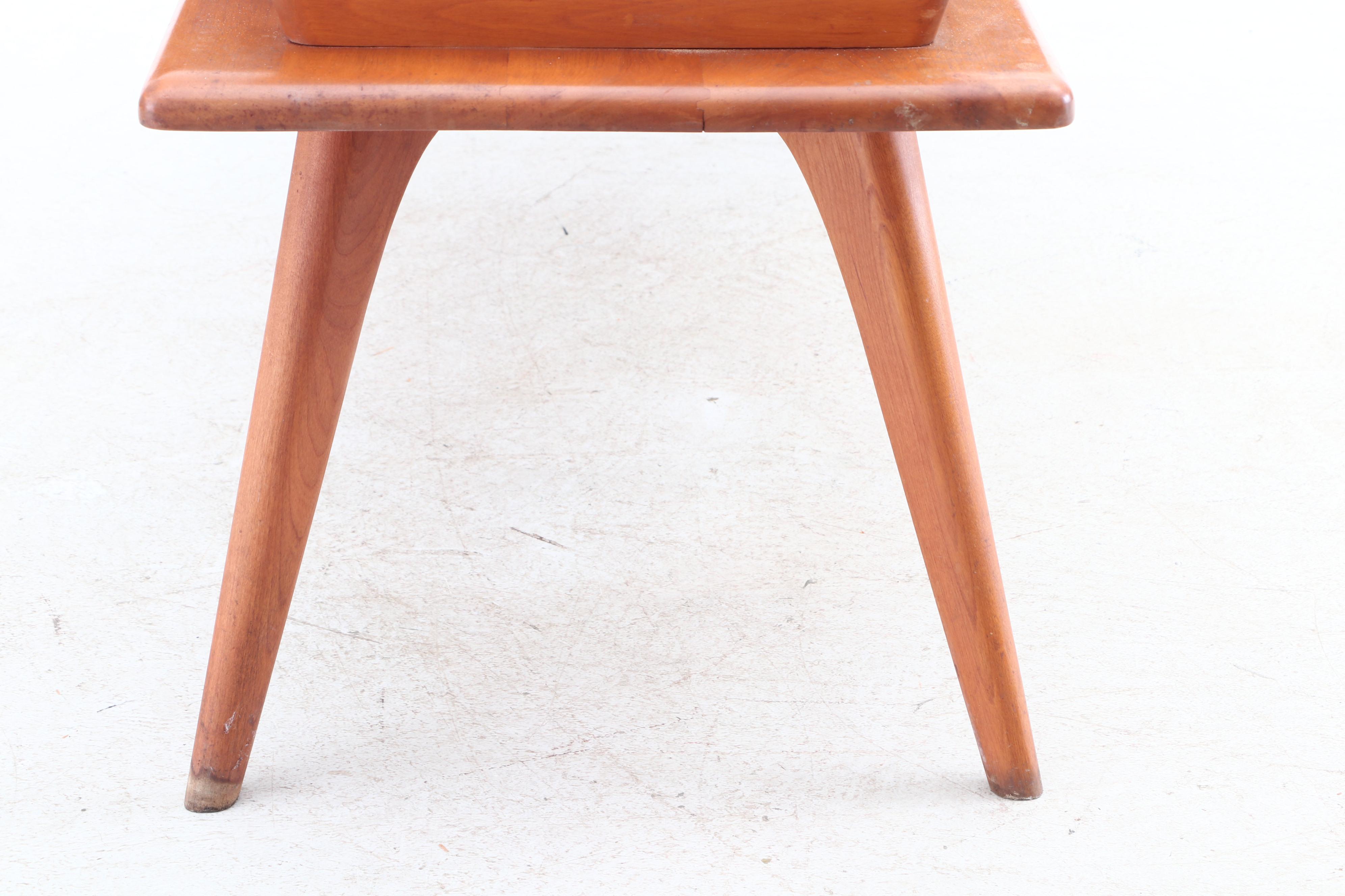 Mid Century Modern Maple Coffee Table