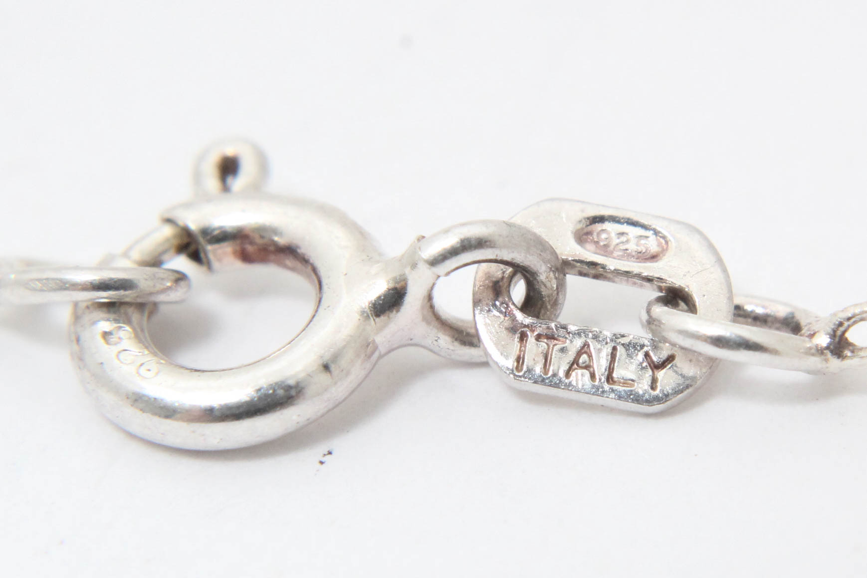 14K White Gold 1.00 ctw. Diamond Pendant with Sterling Silver Chain