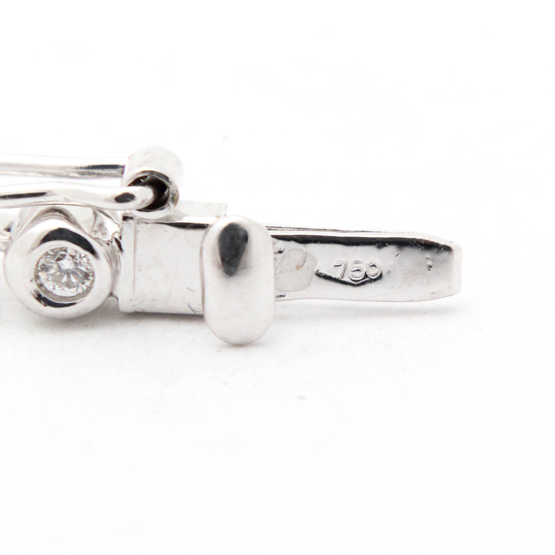 18K White Gold Diamond Bracelet