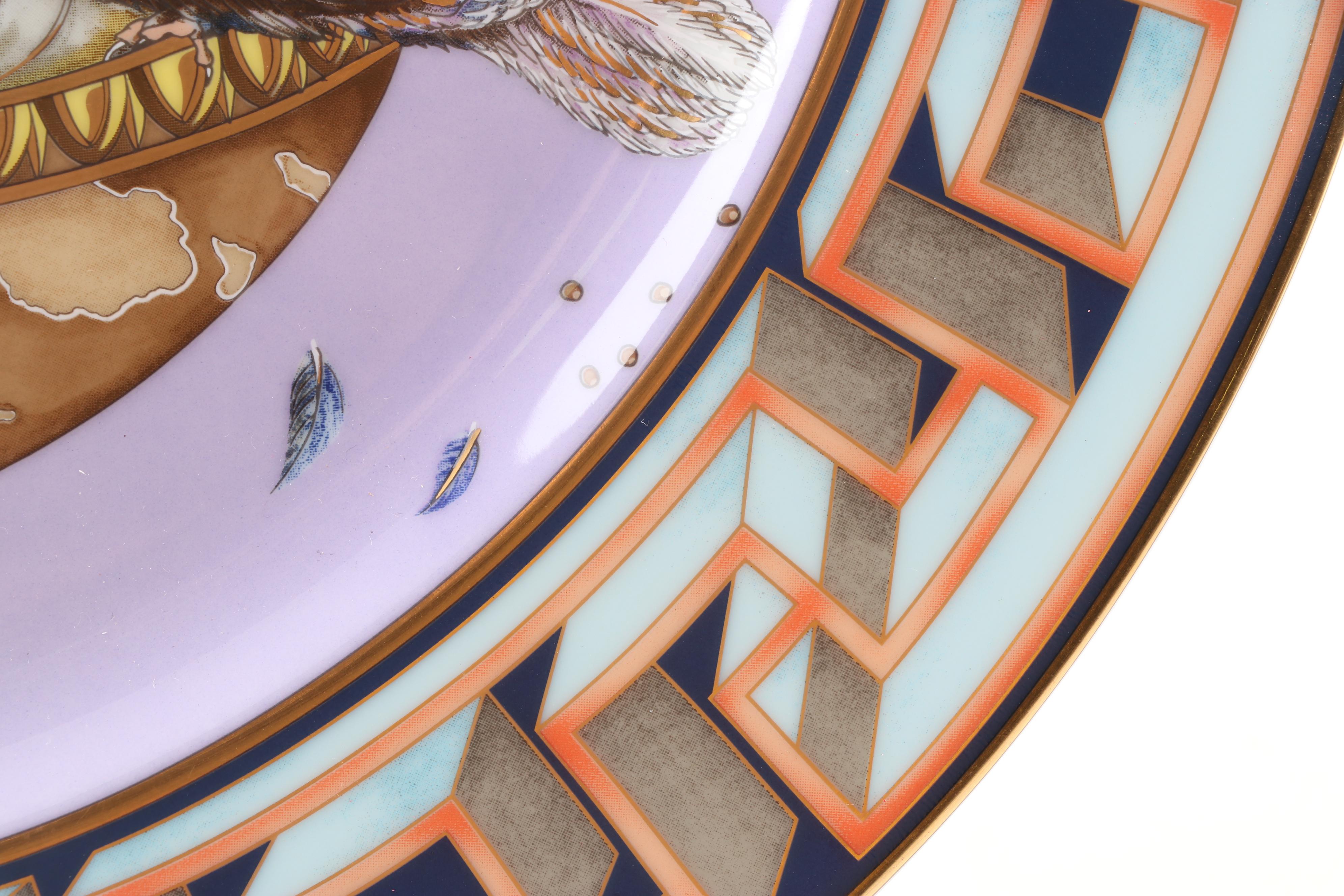 Rosenthal Versace "A World of Peace" Limited Edition Plate with Box