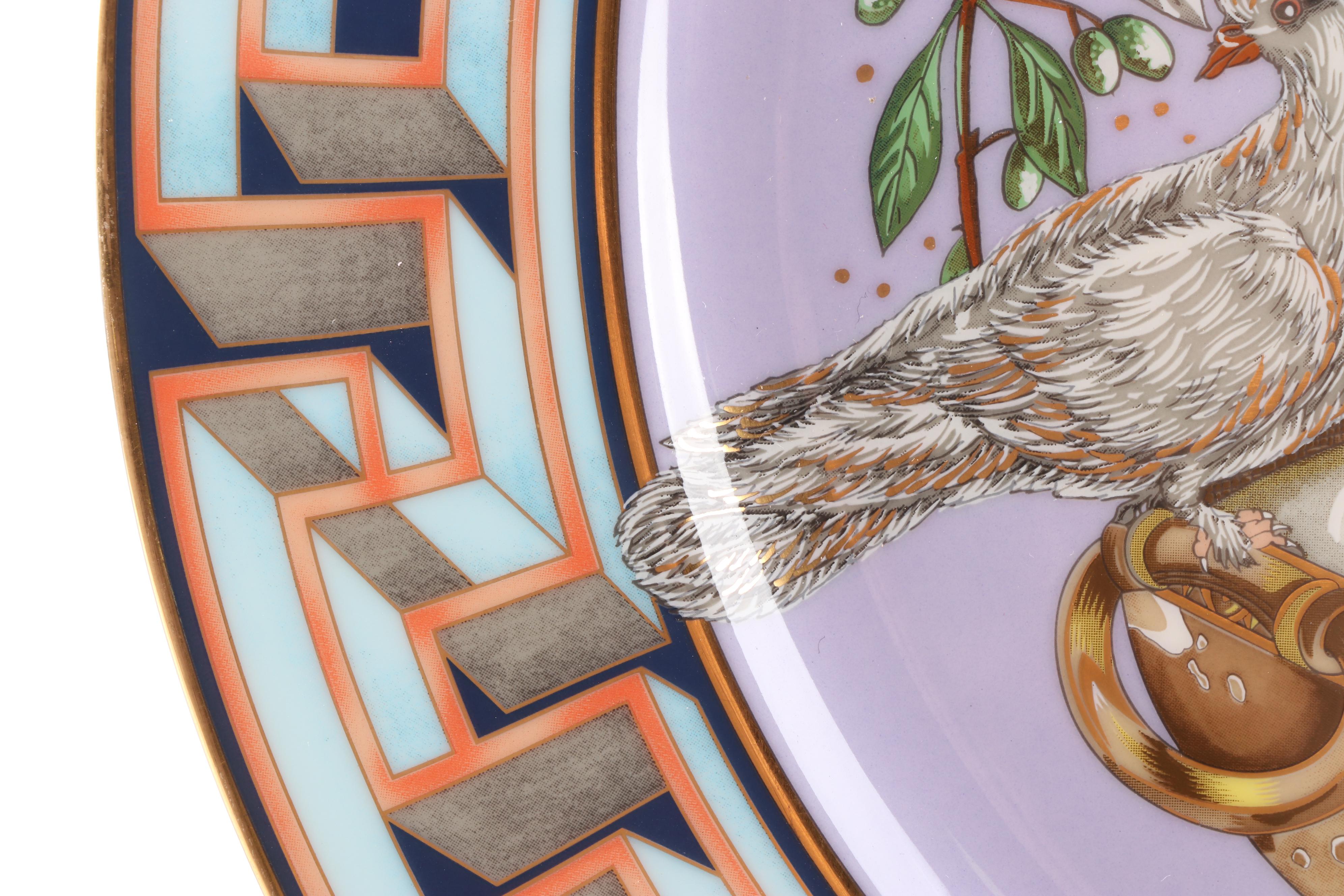 Rosenthal Versace "A World of Peace" Limited Edition Plate with Box