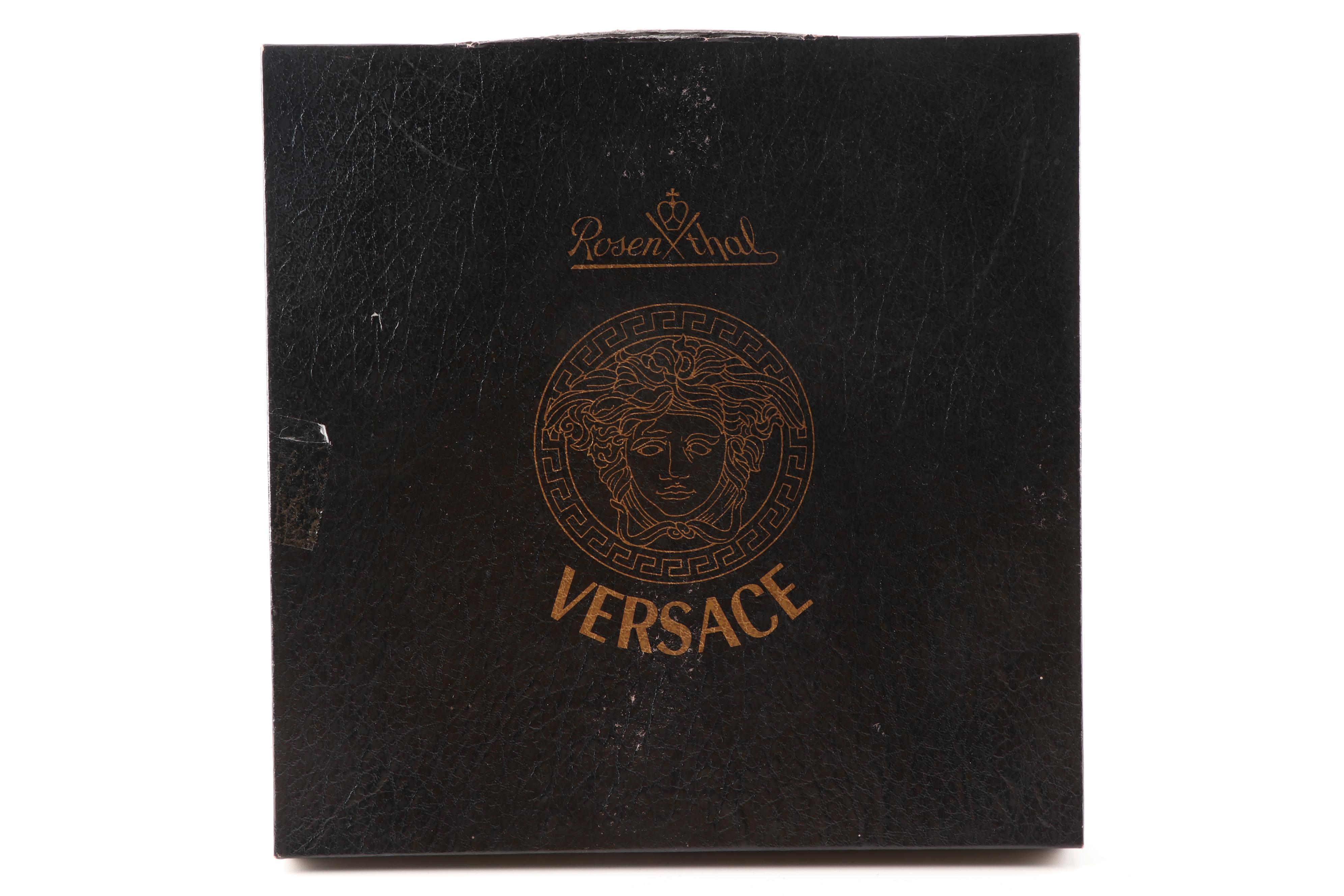 Rosenthal Versace "A World of Peace" Limited Edition Plate with Box