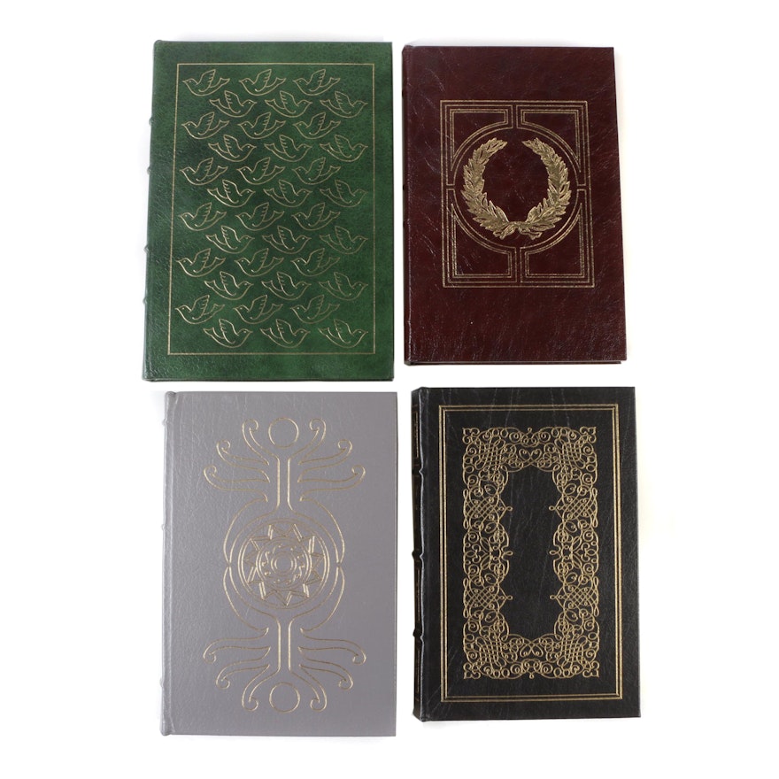 Leather Bound Books by Easton Press featuring "The Aeneid" by Virgil