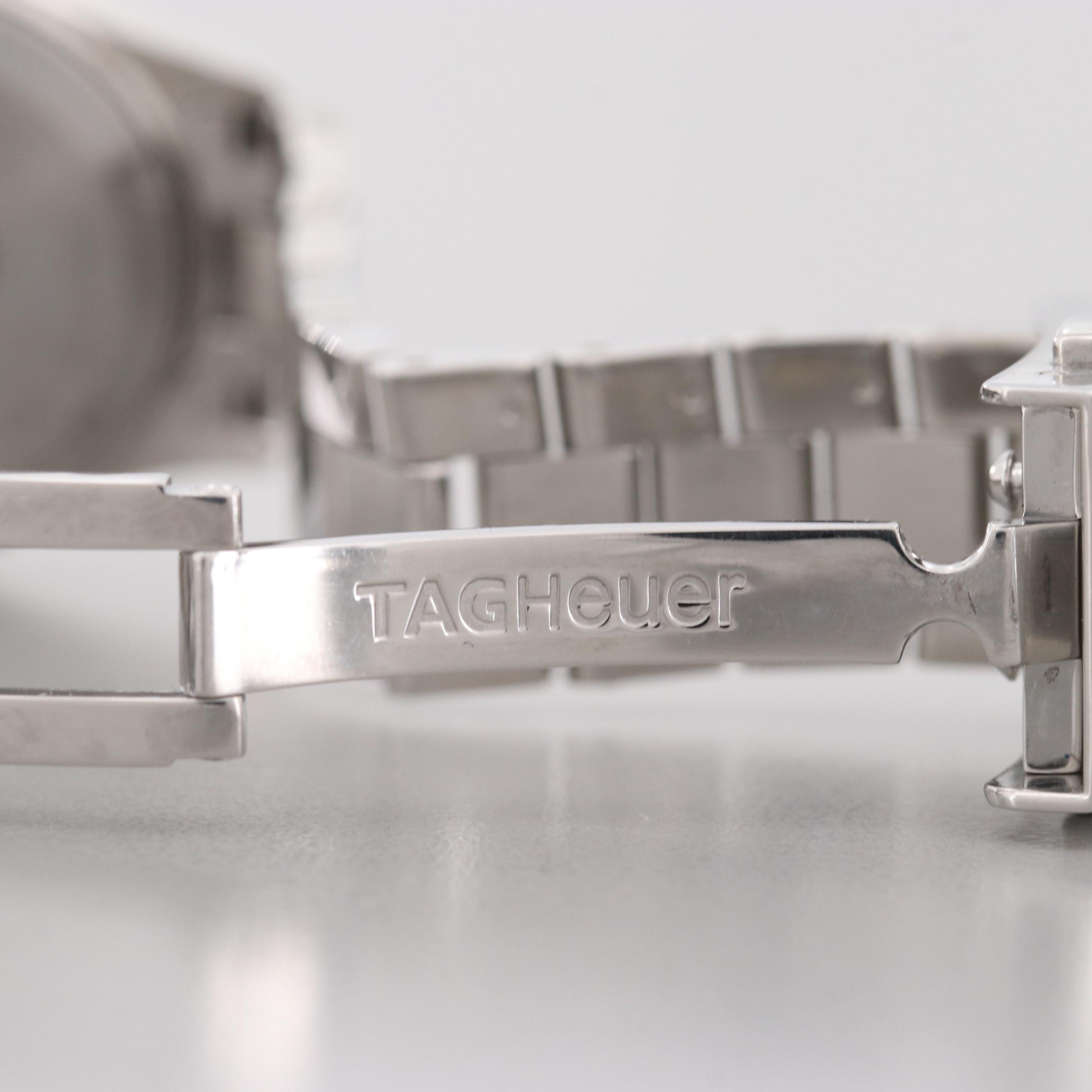 TAG Heuer Aquaracer Quartz Watch With Mother of Pearl and Diamond Dial