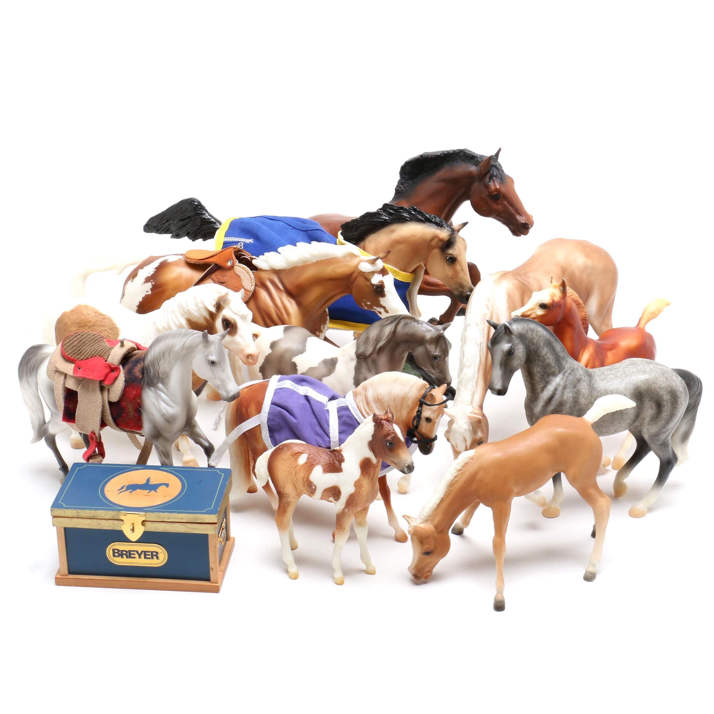 Collection of Breyer Toy Horses