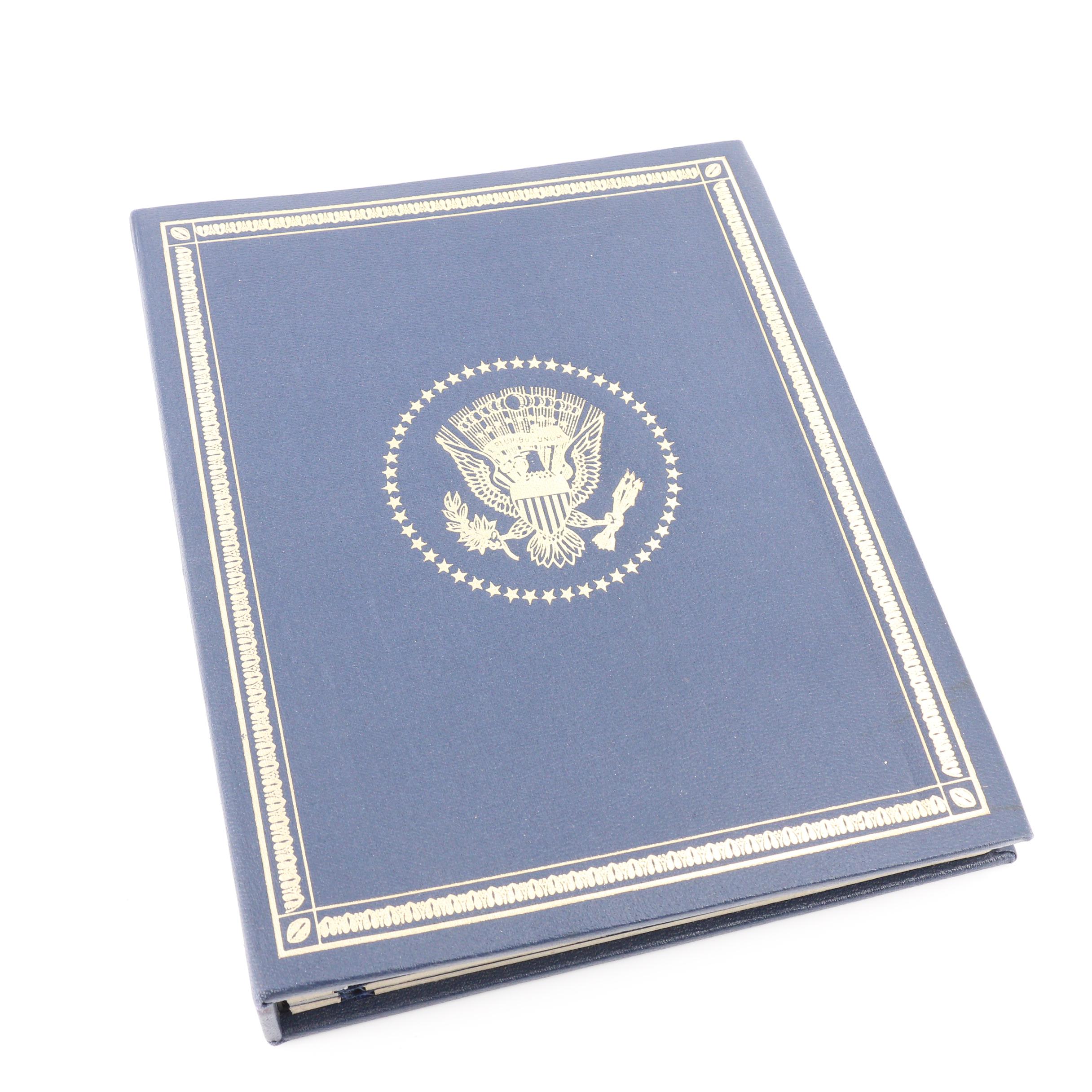 Complete Franklin Mint Set "Treasury of Presidential Commemorative Medals"