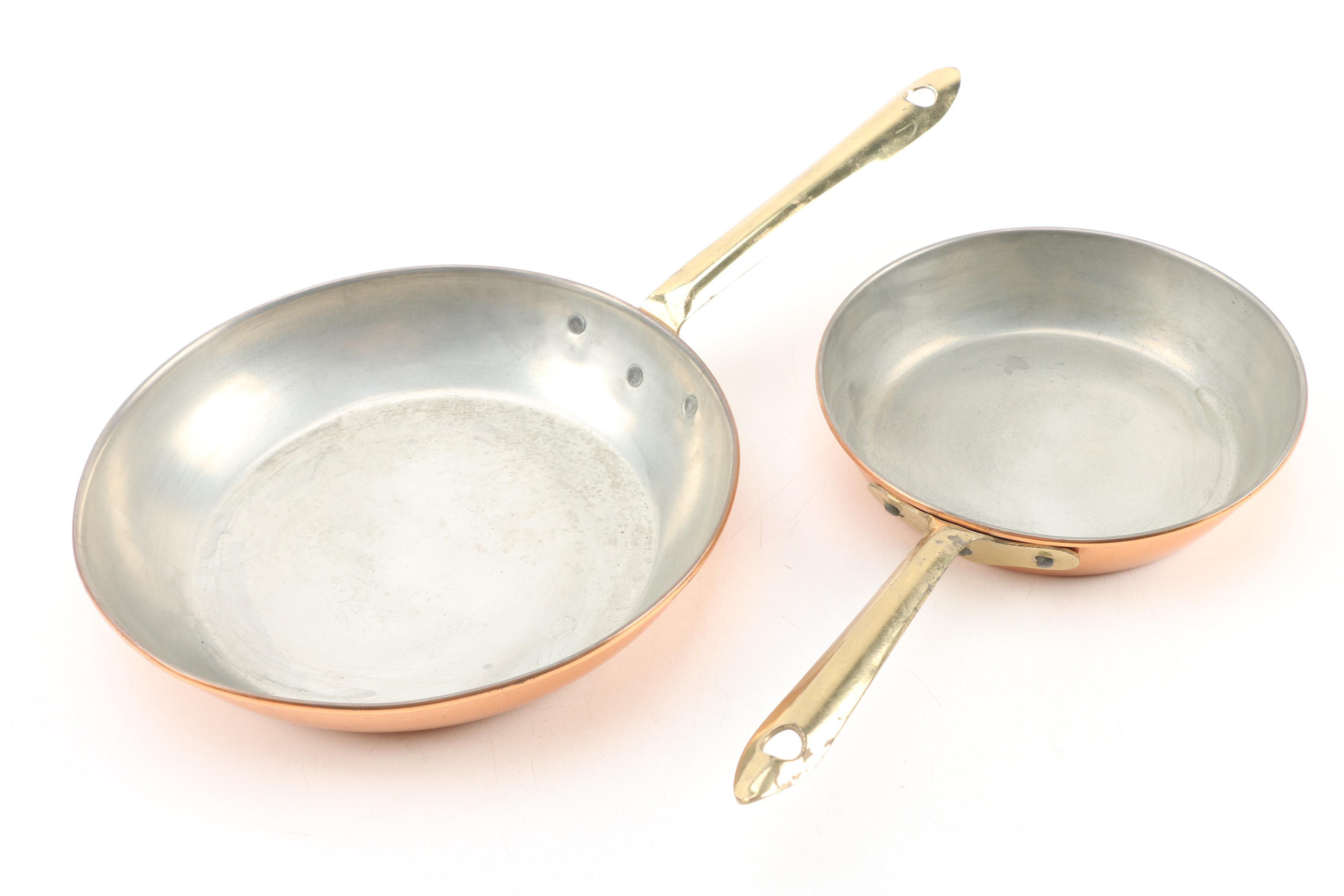 ODI Copper and Brass Cookware, Jelly Molds, and Utensils, Late 20th Century