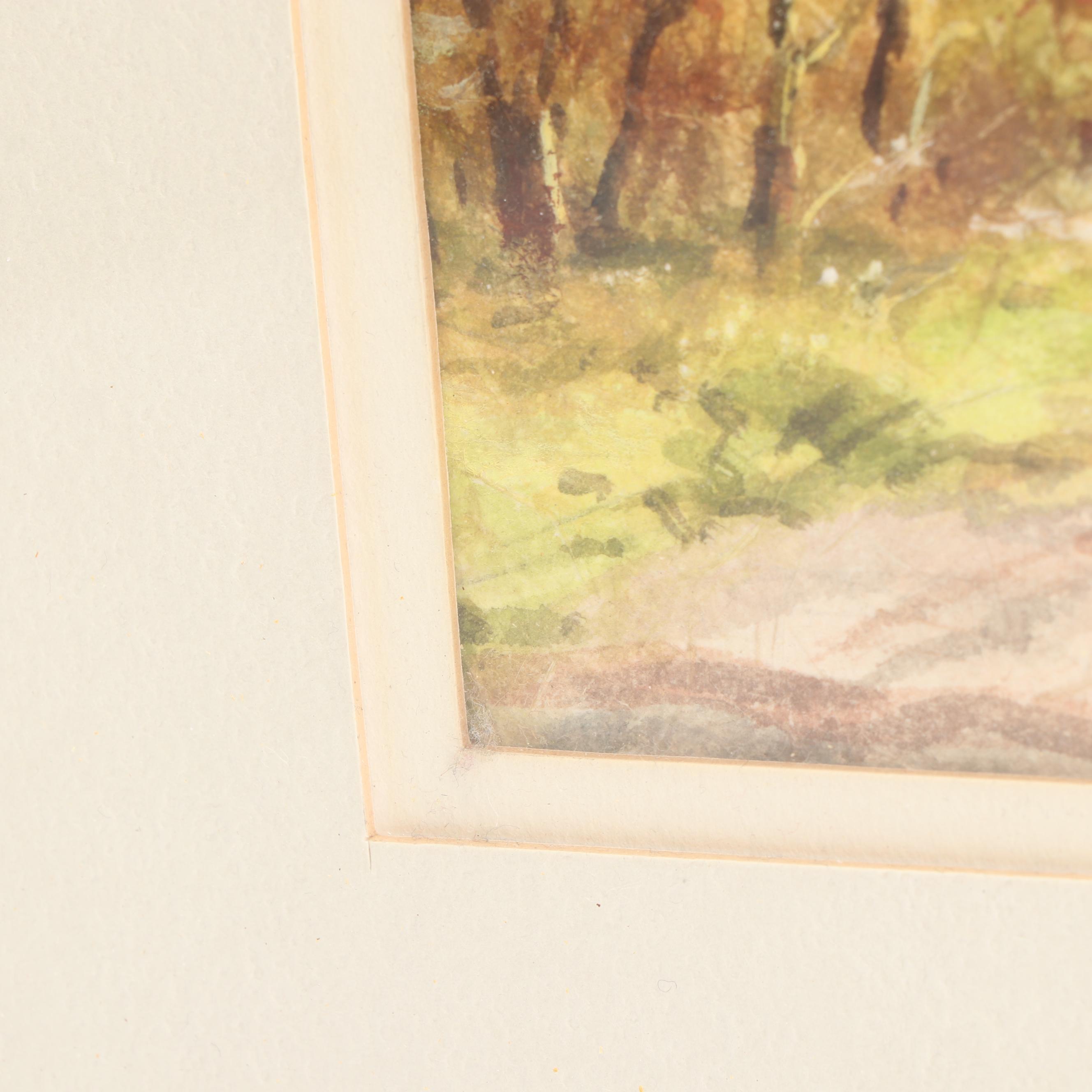 Louise B. Hansen Landscape Watercolor Painting