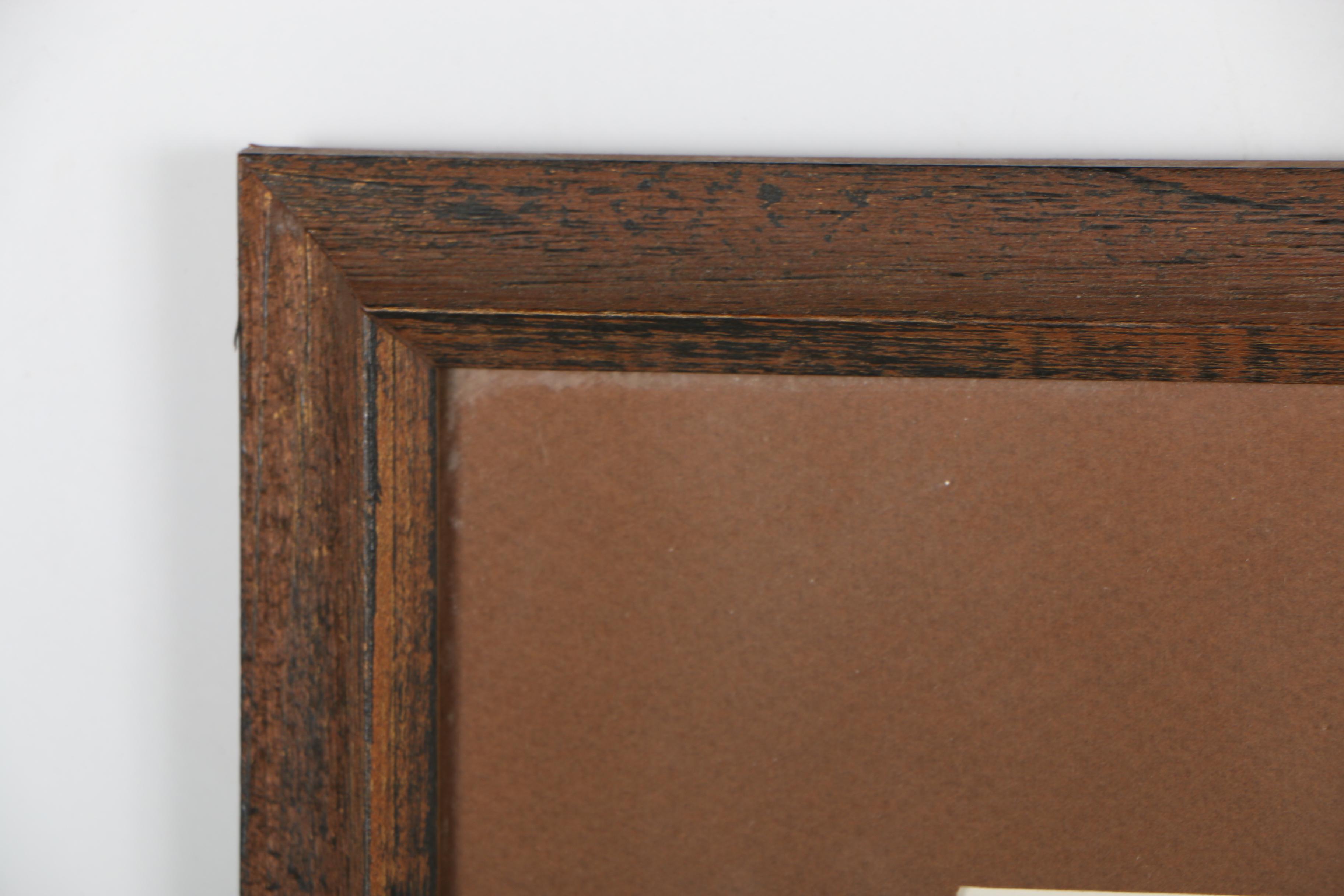 Robert Cremins Watercolor Painting of Rural Fields