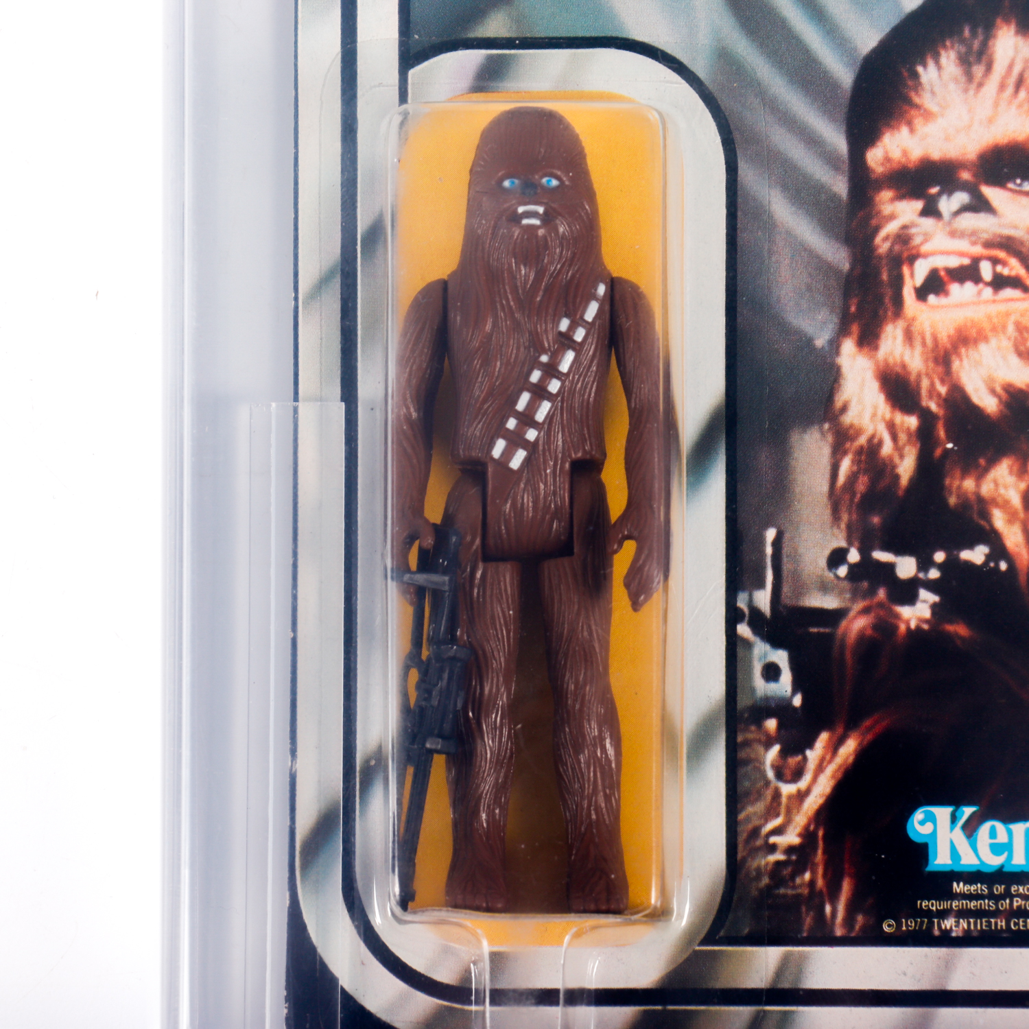 1978 Kenner "Star Wars" Chewbacca Action Figure AFA 12 Back-C EX+/NM