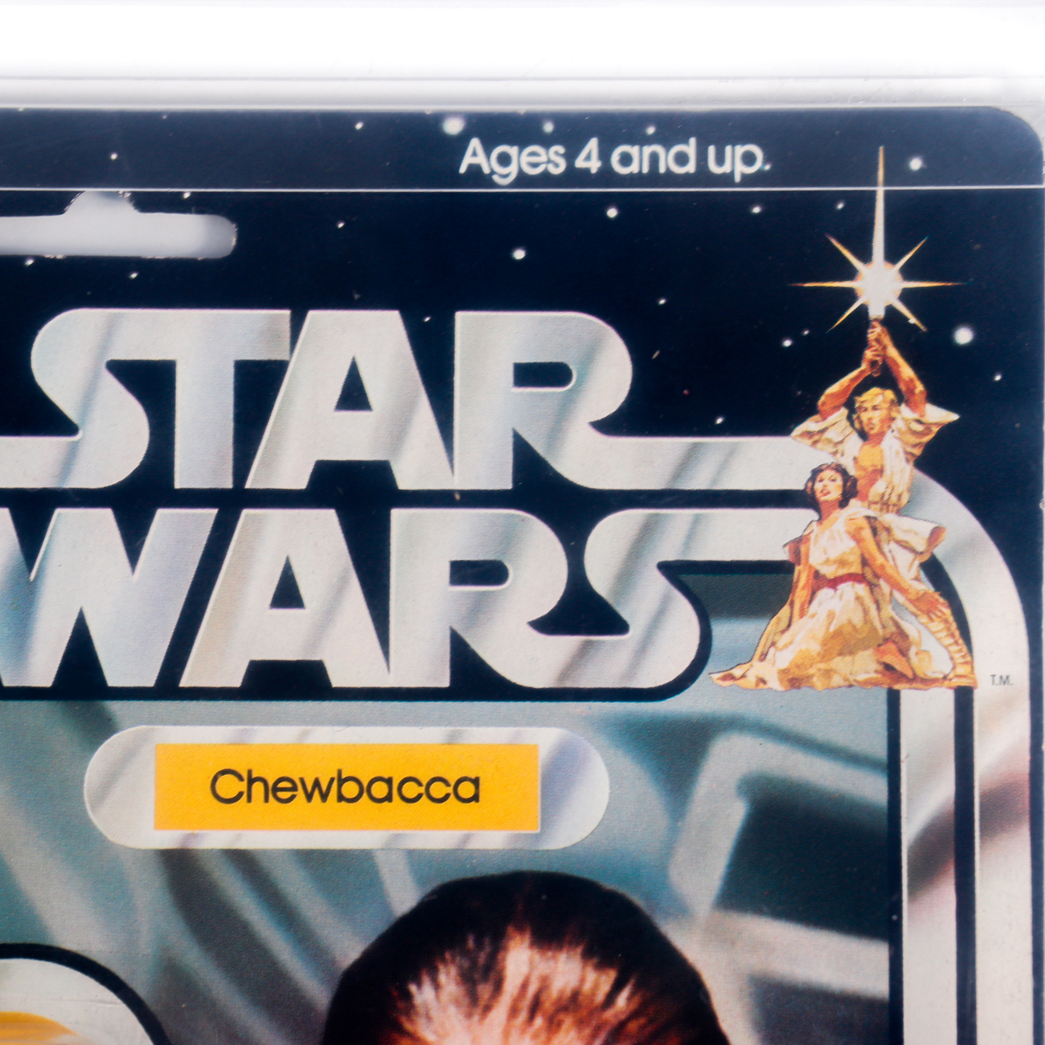 1978 Kenner "Star Wars" Chewbacca Action Figure AFA 12 Back-C EX+/NM