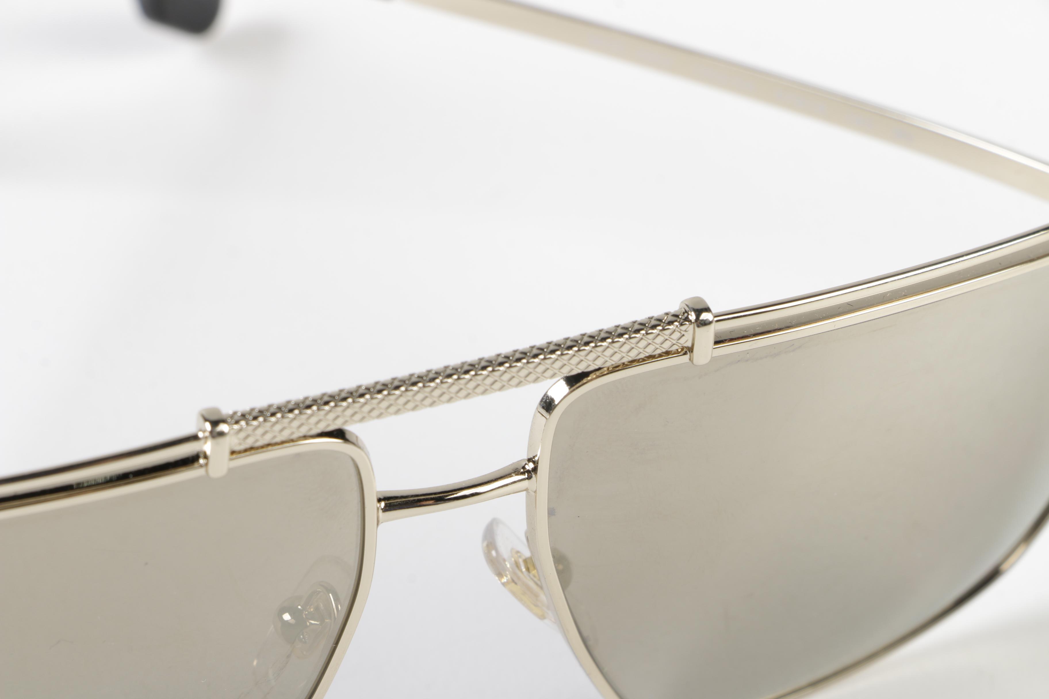 Versace Mod. 2202 Aviator Style Sunglasses, Made in Italy