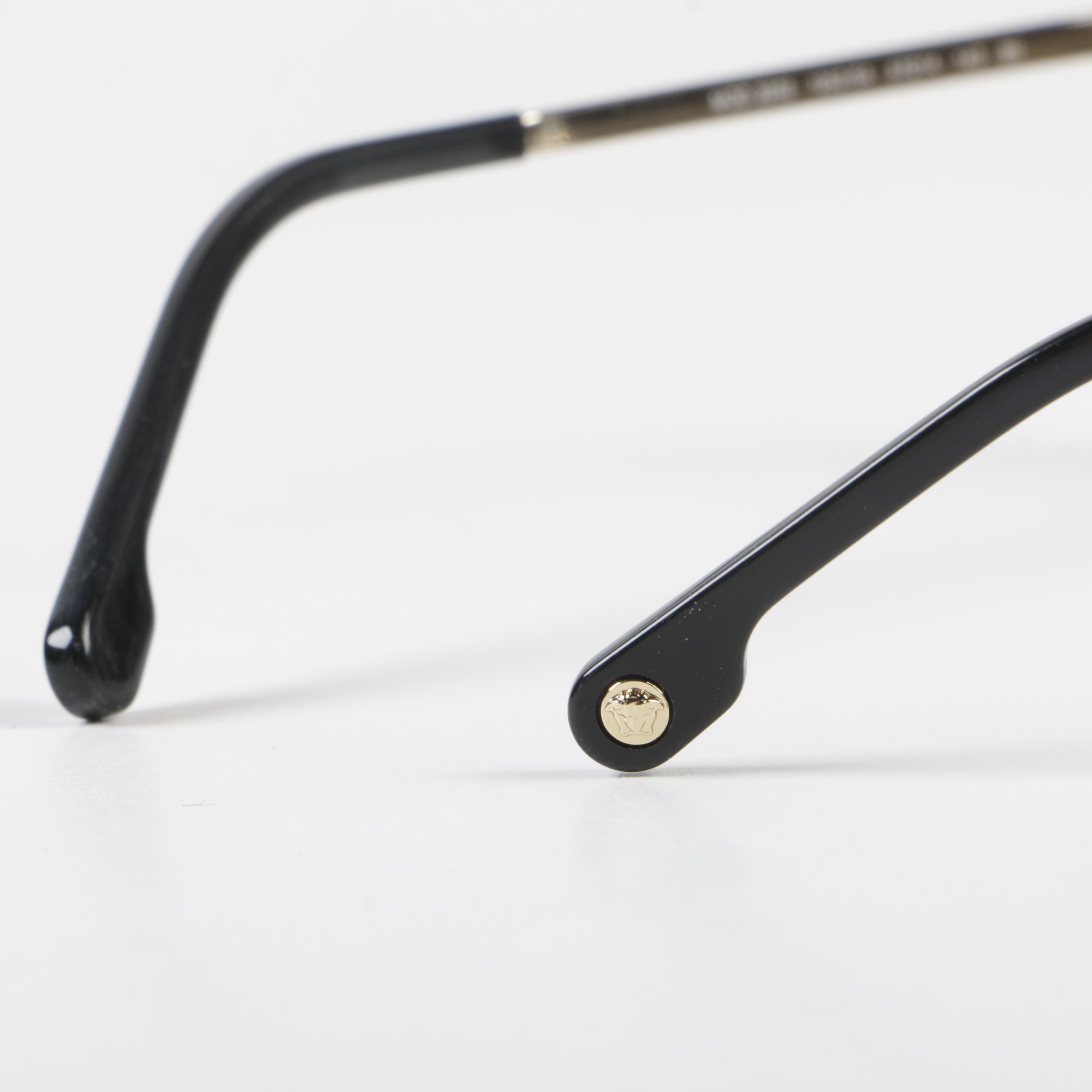 Versace Mod. 2202 Aviator Style Sunglasses, Made in Italy