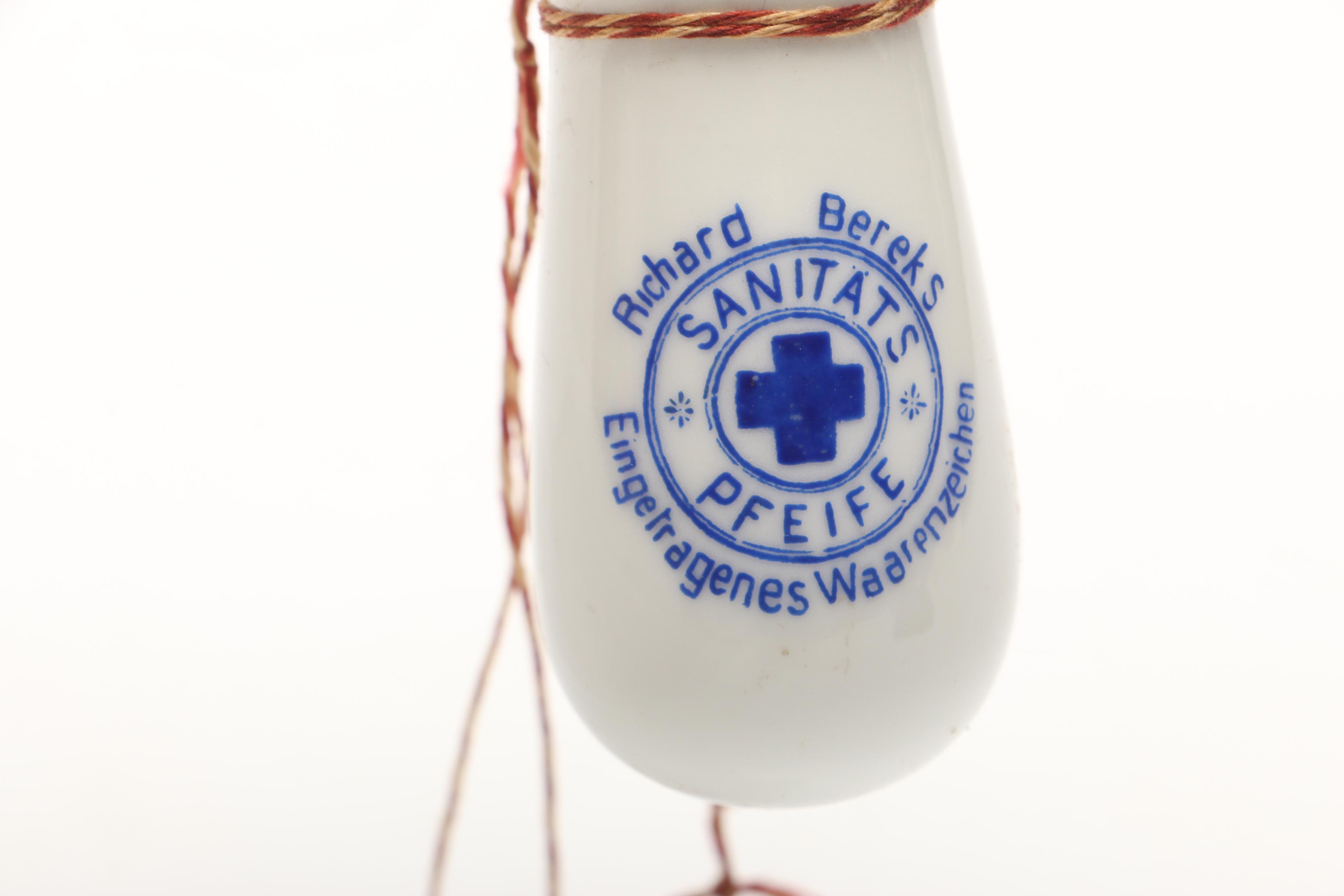 German Tobacco Pipes With Porcelain Bowls