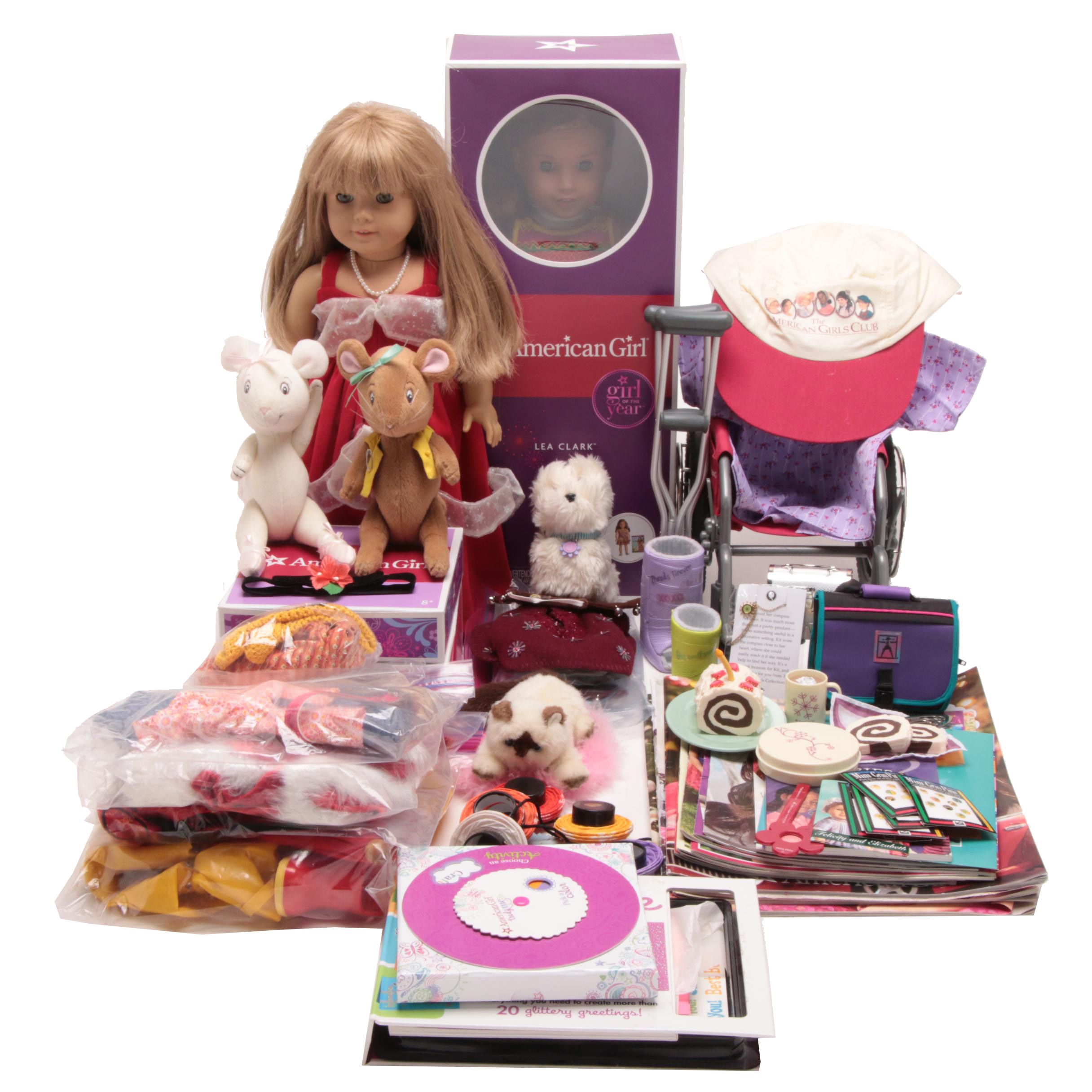 American Girl "Lea" and "Kirsten" Dolls and Accessories