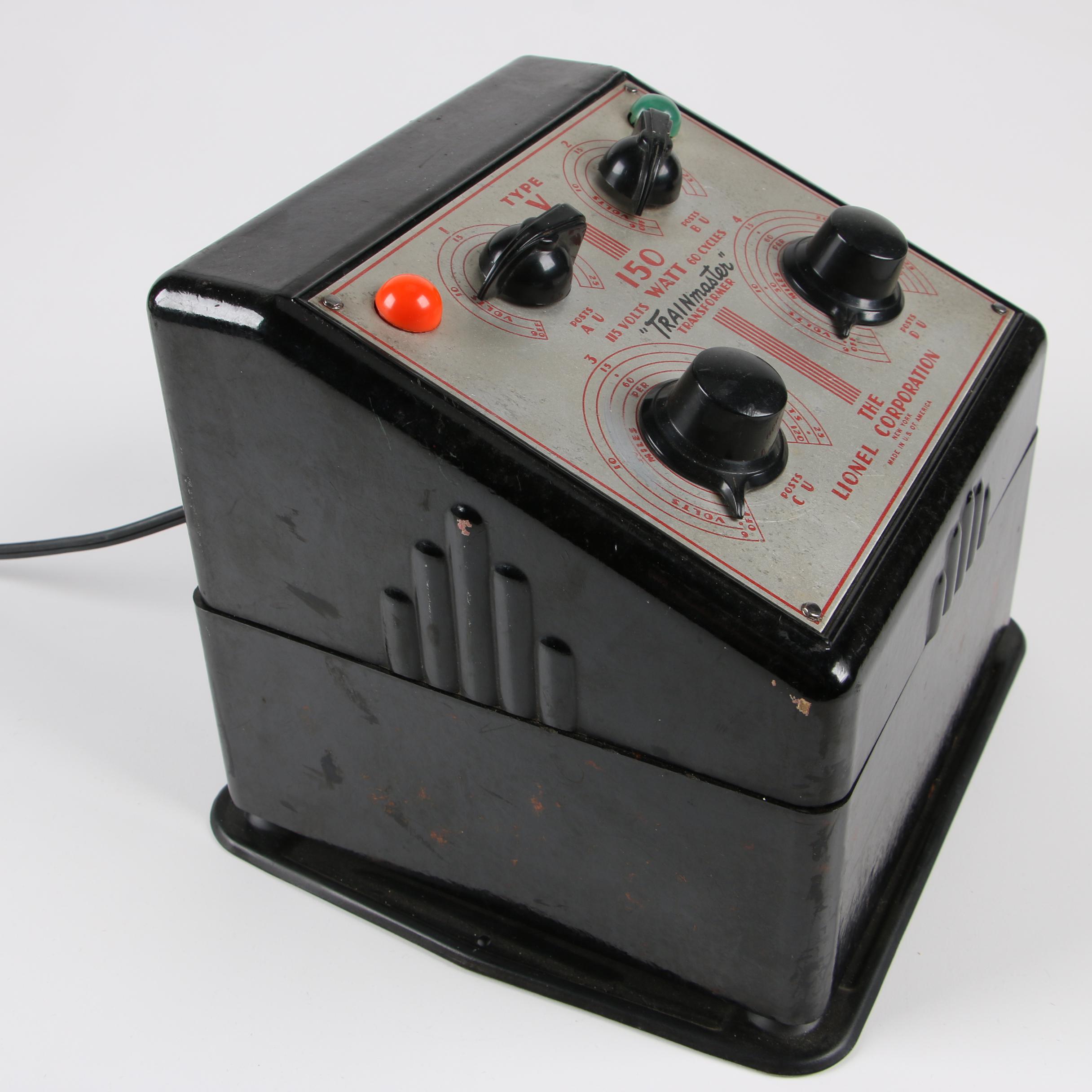 Lionel "Trainmaster" Type V Transformer