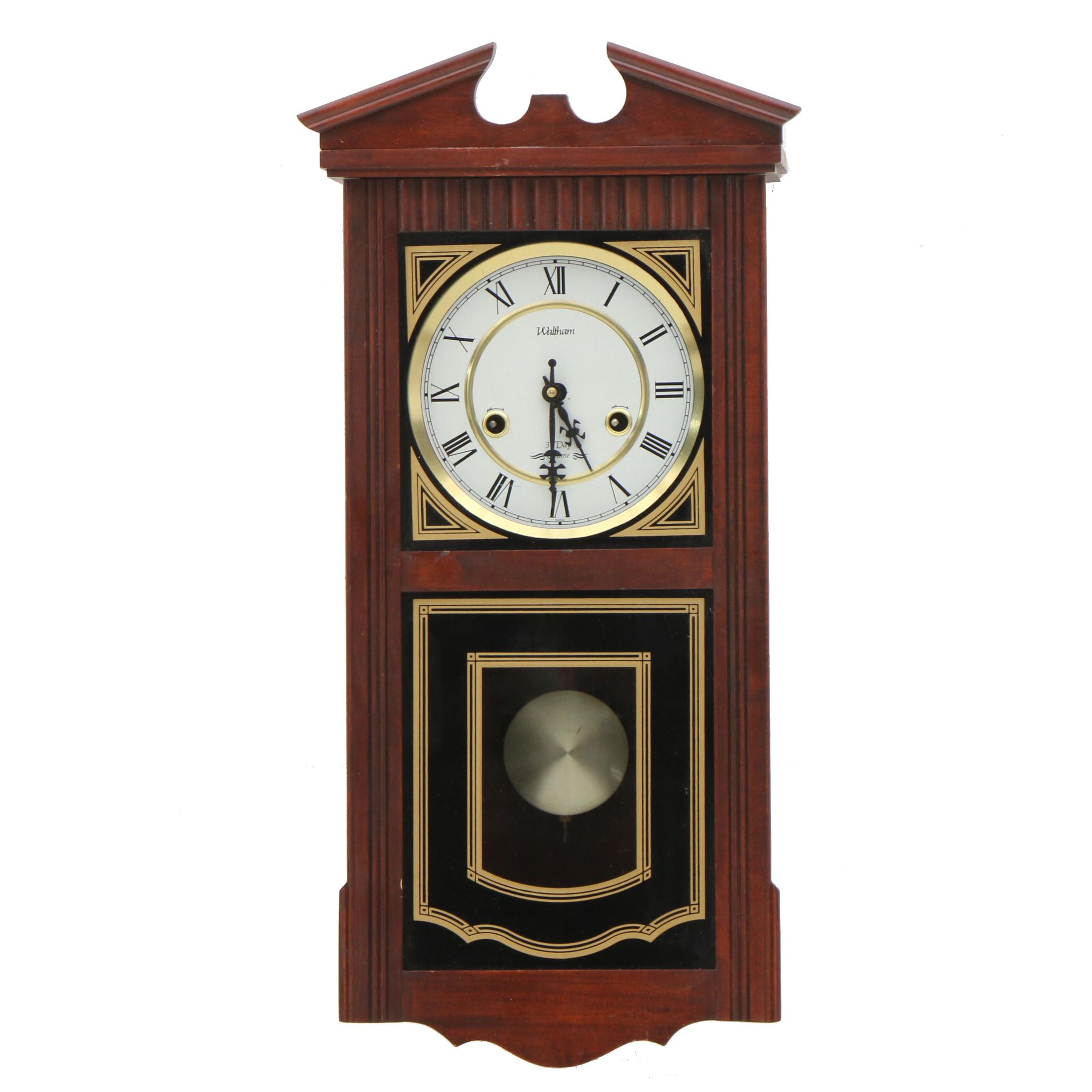 Waltham 31-Day Chime Wall Clock