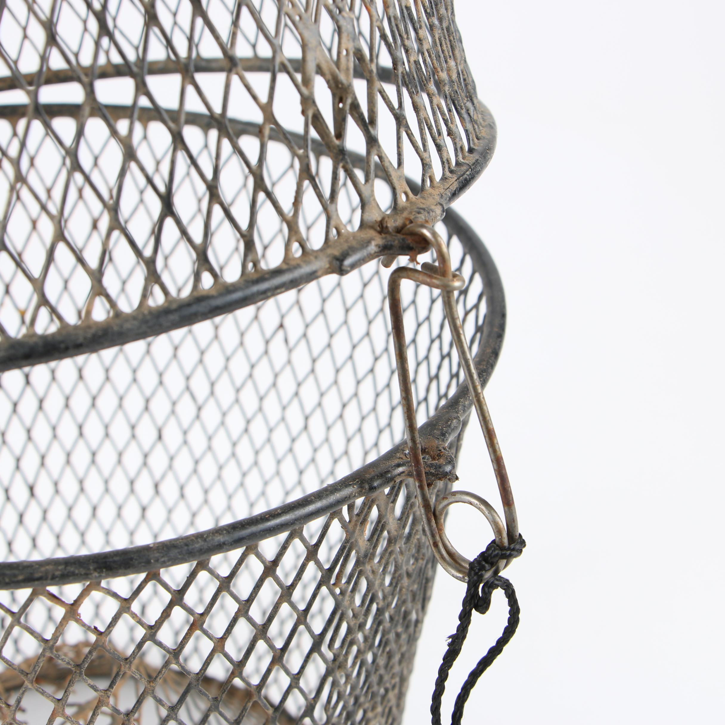 Wire Mesh Minnow Trap, Mid-Century