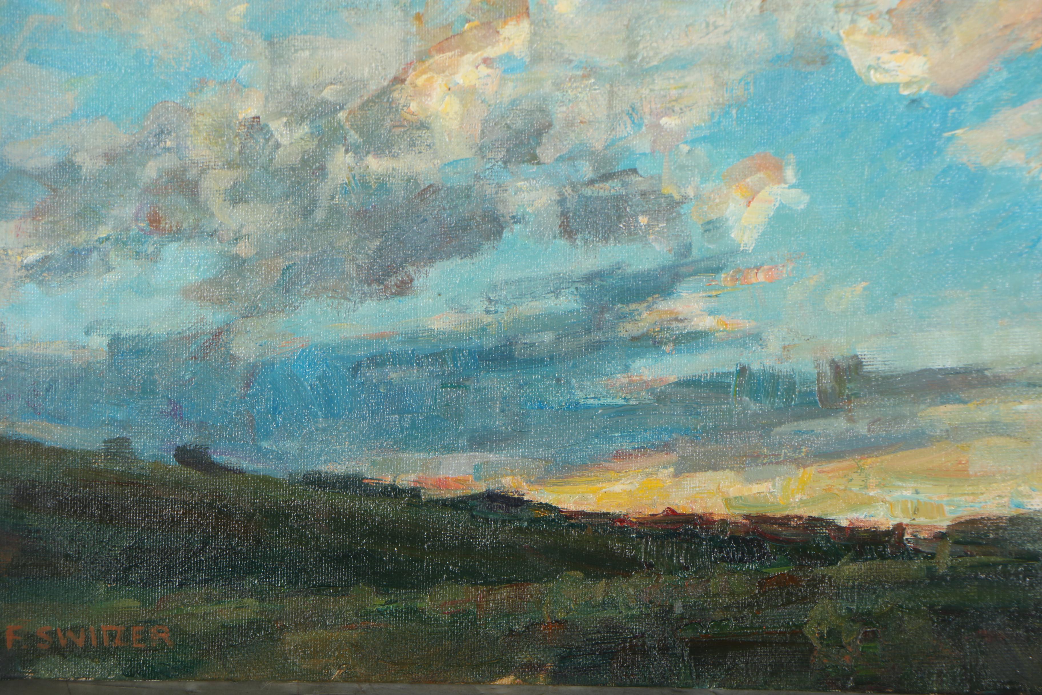 Francis Switzer Oil Painting "Sunset"