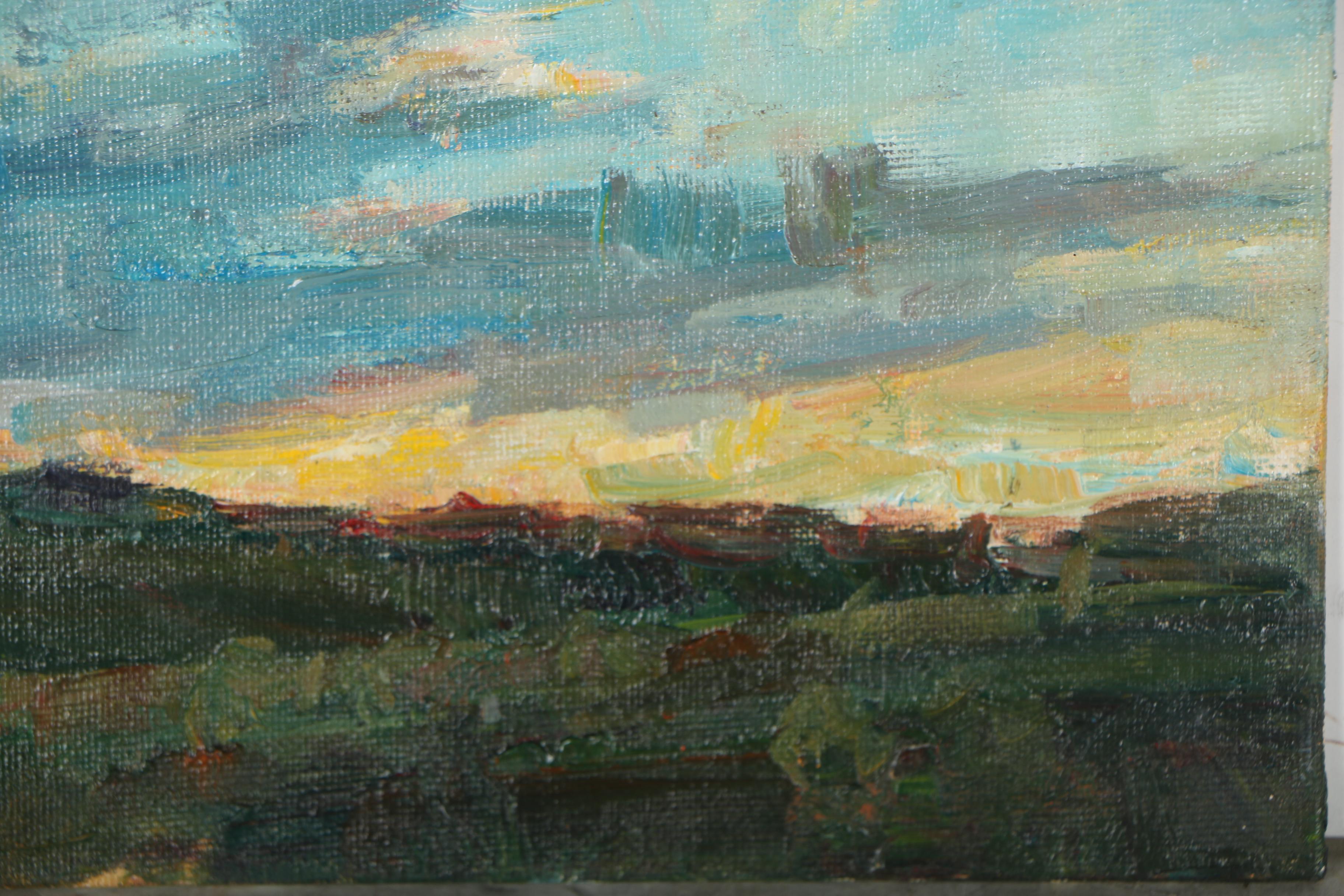 Francis Switzer Oil Painting "Sunset"