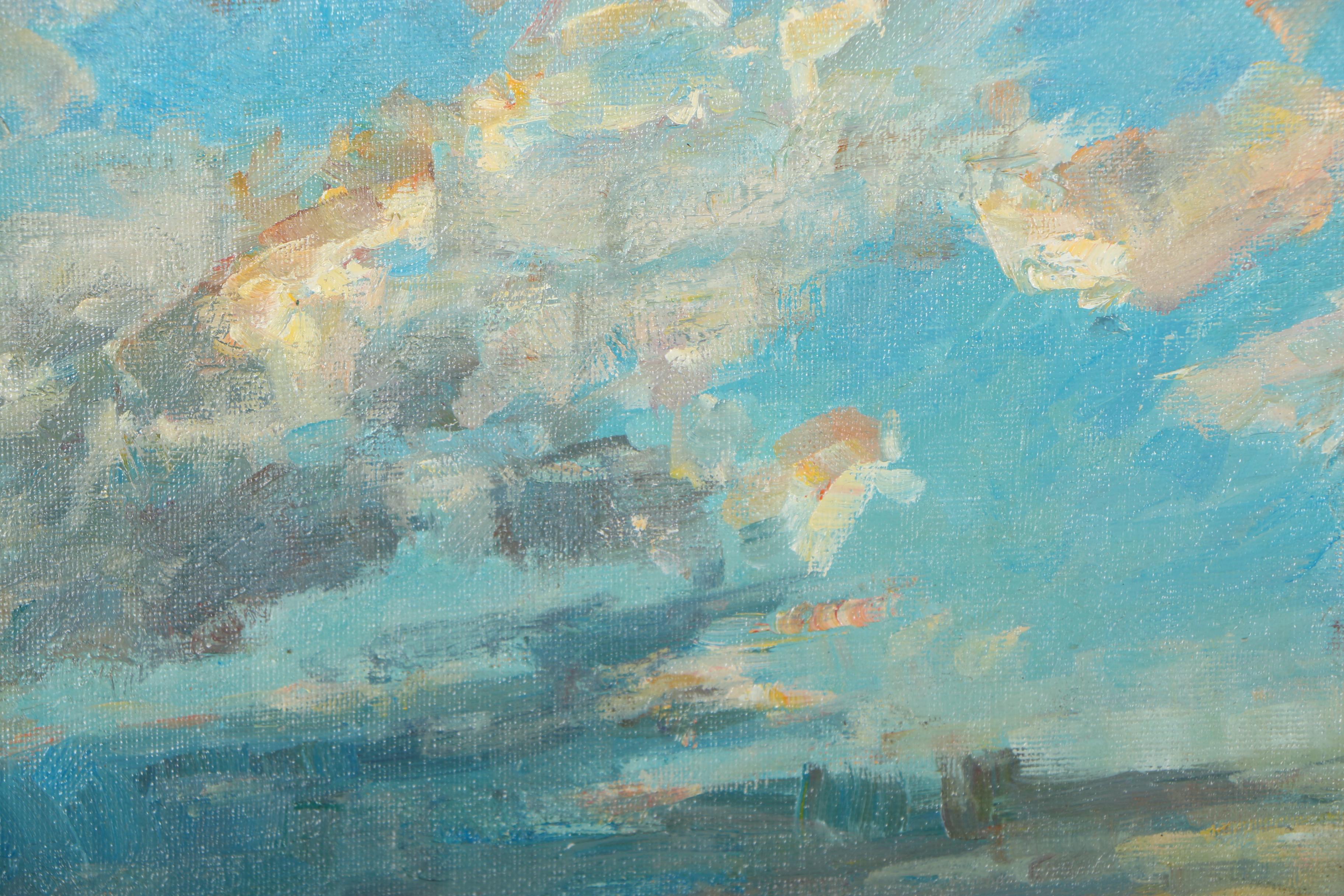 Francis Switzer Oil Painting "Sunset"