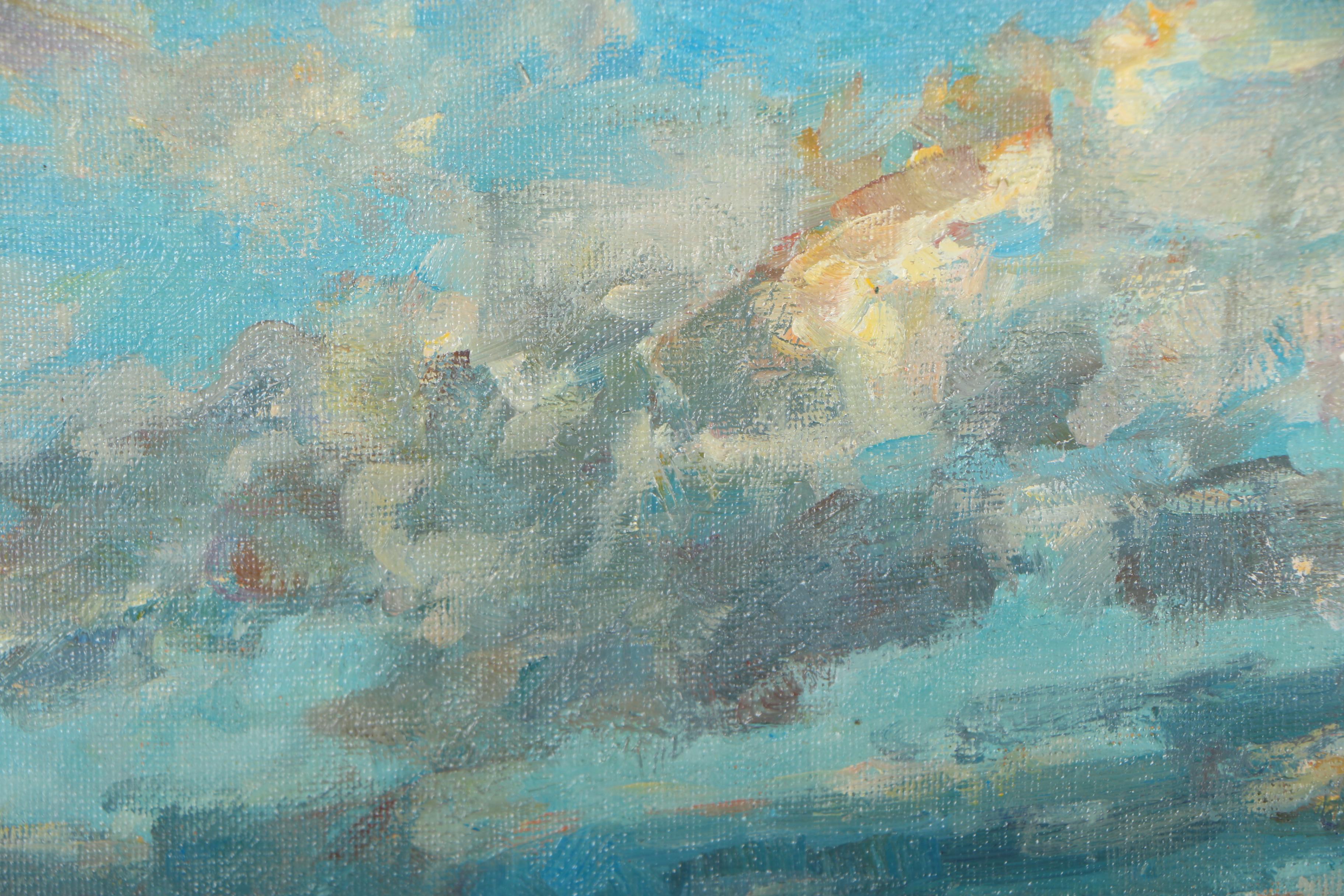 Francis Switzer Oil Painting "Sunset"