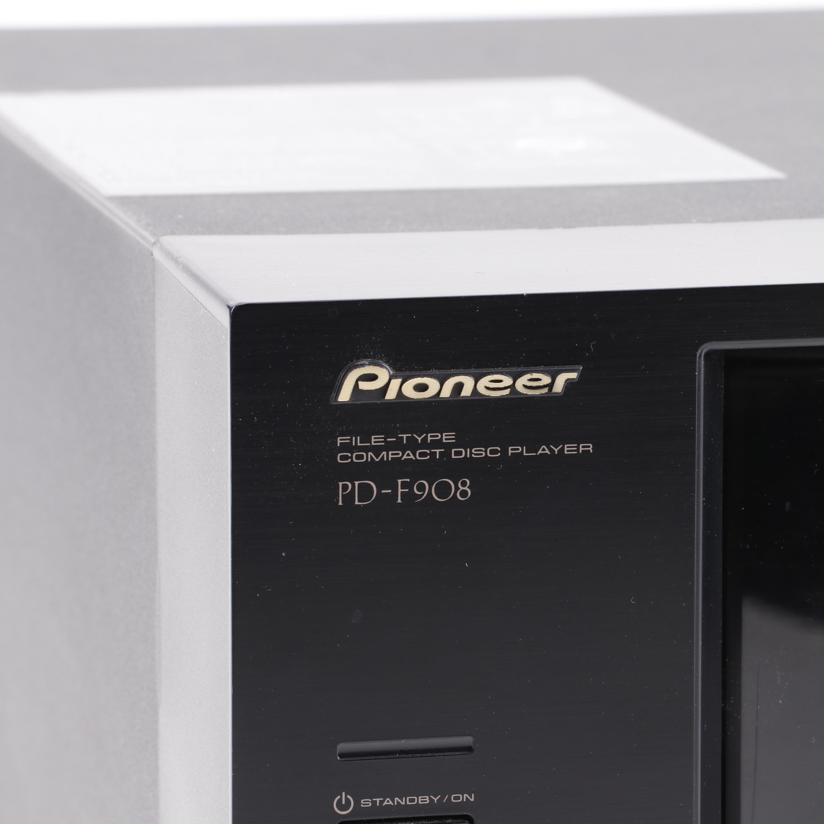 Pioneer File-Type Compact Disk Player PD-F908